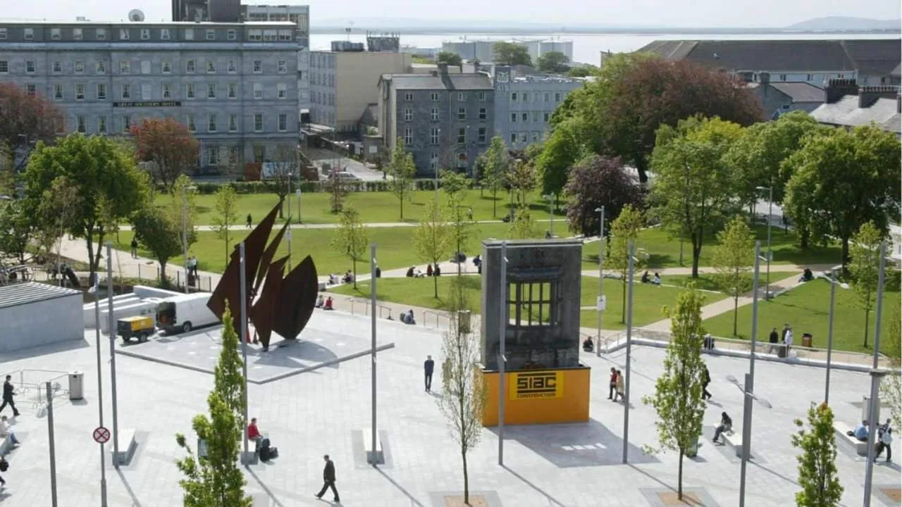 Bird's eye view in Eyre Square Hotel