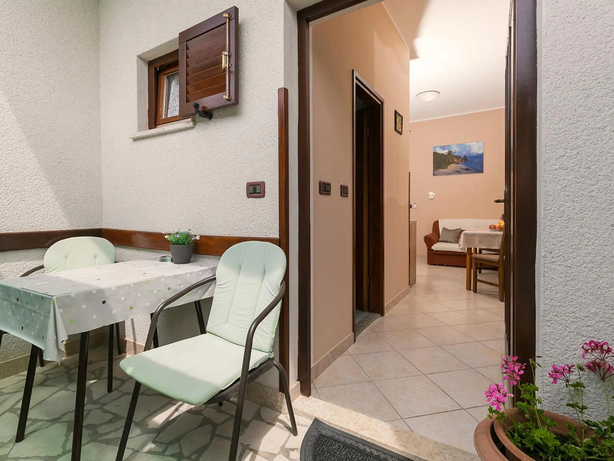 Balcony/Terrace in Apartments Davorka