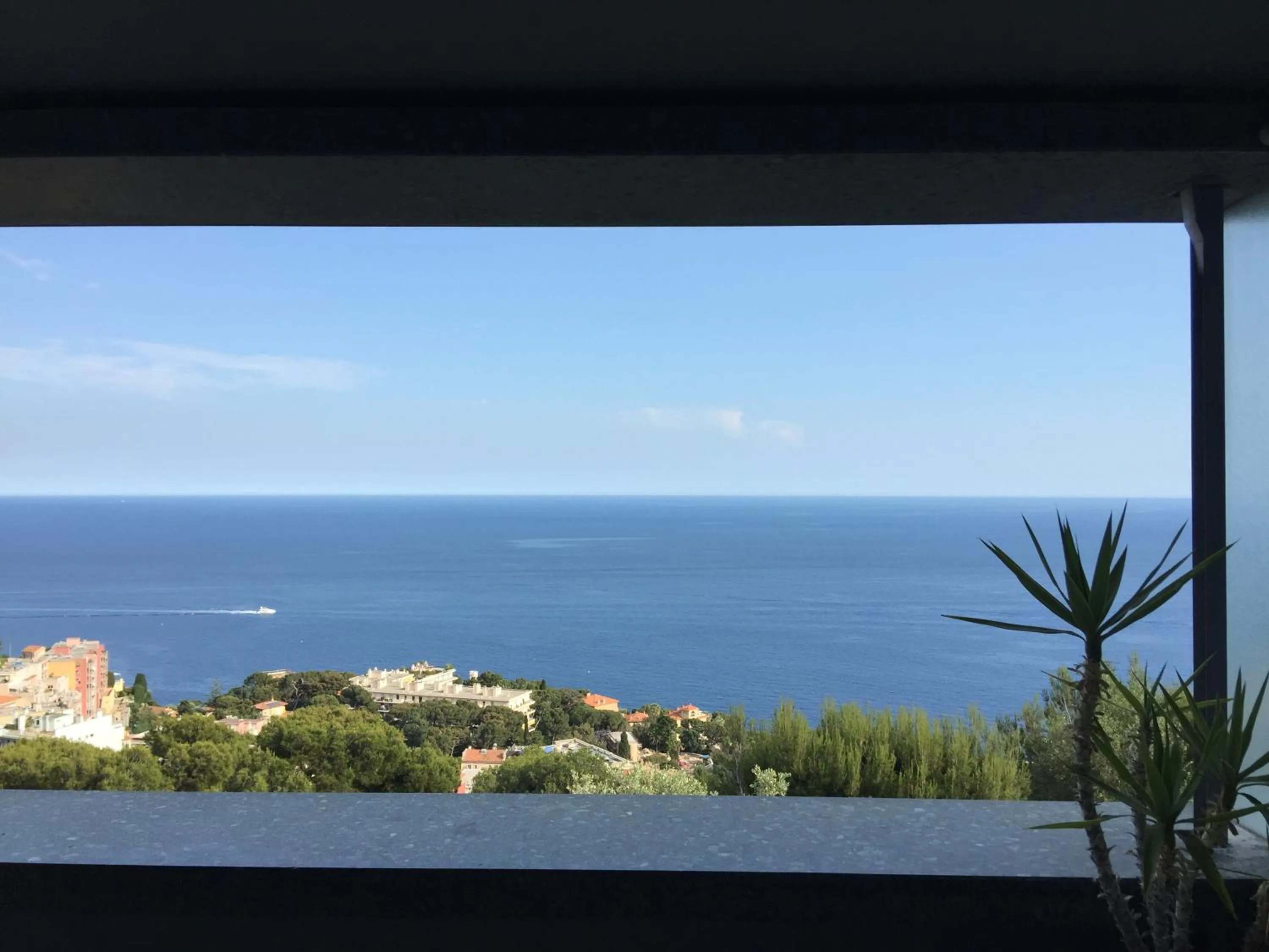 Sea view in Sunny Home Costa Plana-Monaco -Cap D'Ail