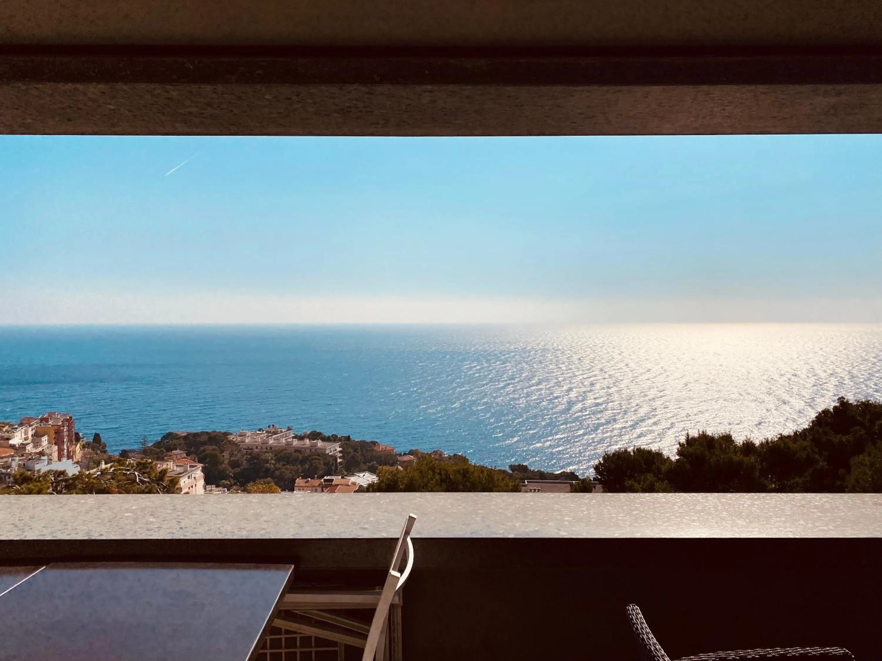 Balcony/Terrace in Sunny Home Costa Plana-Monaco -Cap D'Ail