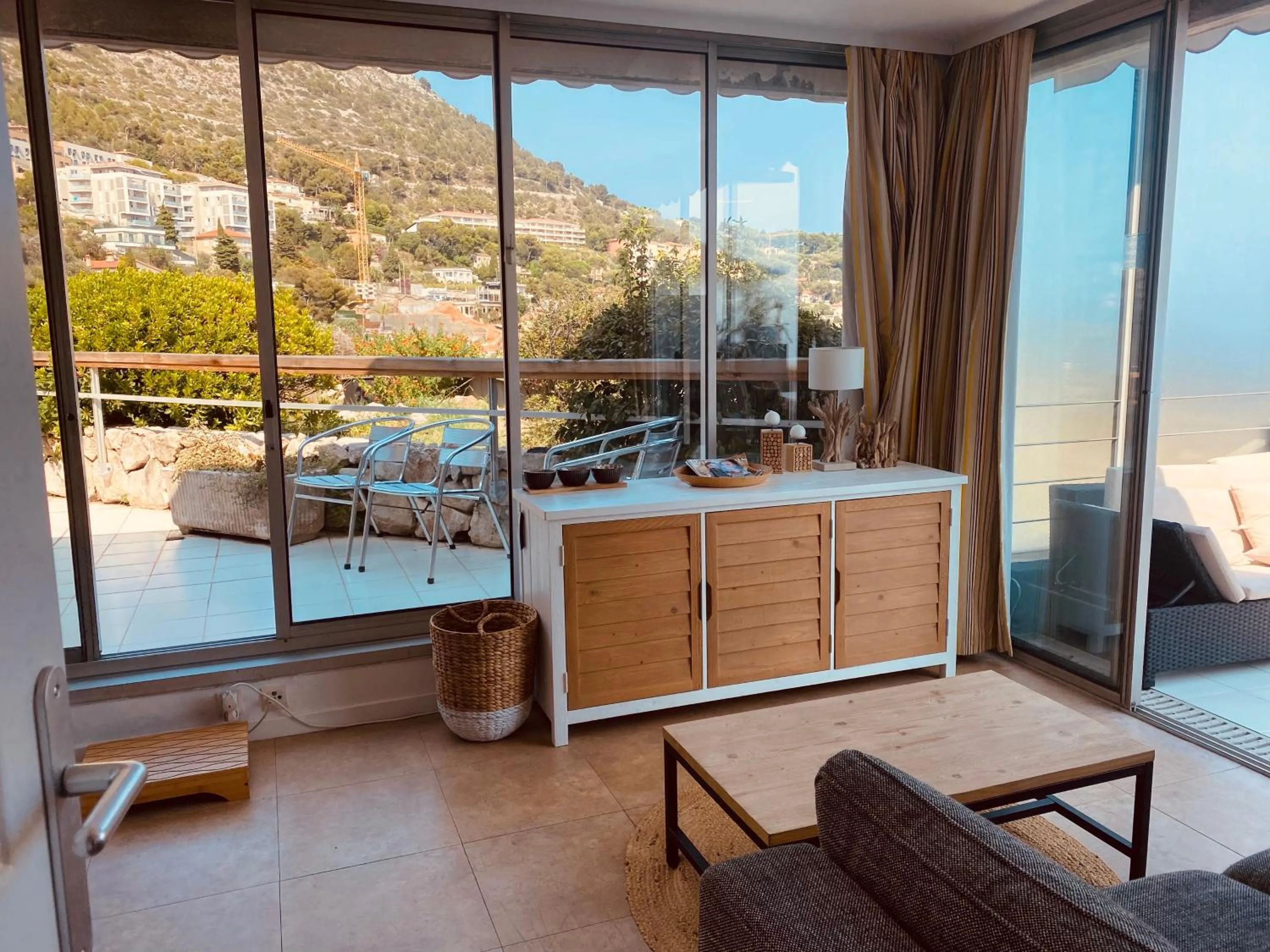 View (from property/room) in Sunny Home Costa Plana-Monaco -Cap D'Ail