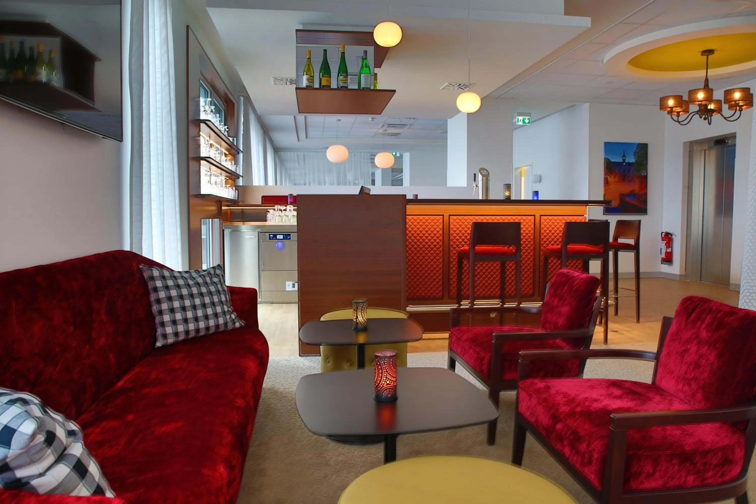 Lounge or bar in IBB Hotel Ingelheim