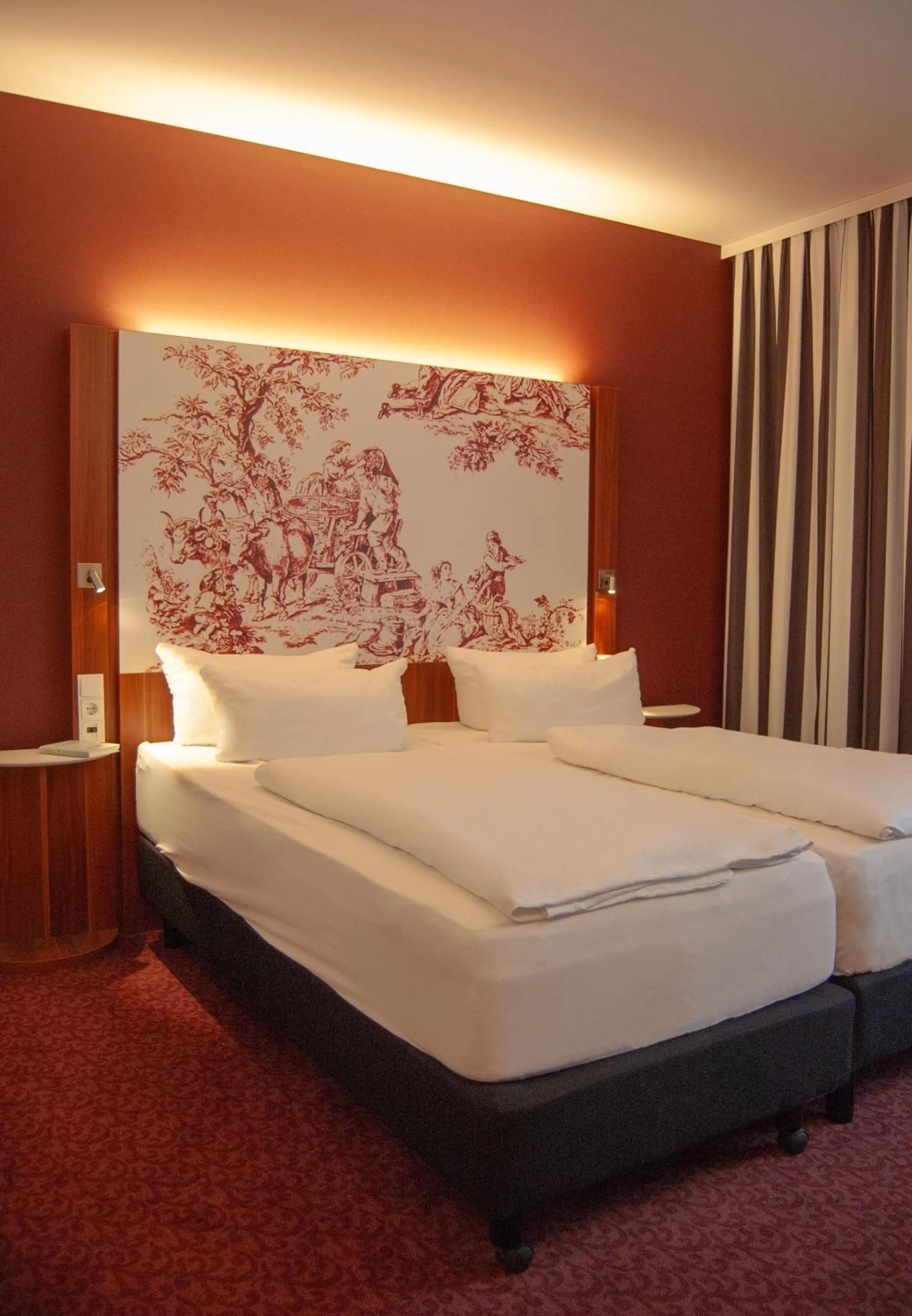 Photo of the whole room, Bed in IBB Hotel Ingelheim