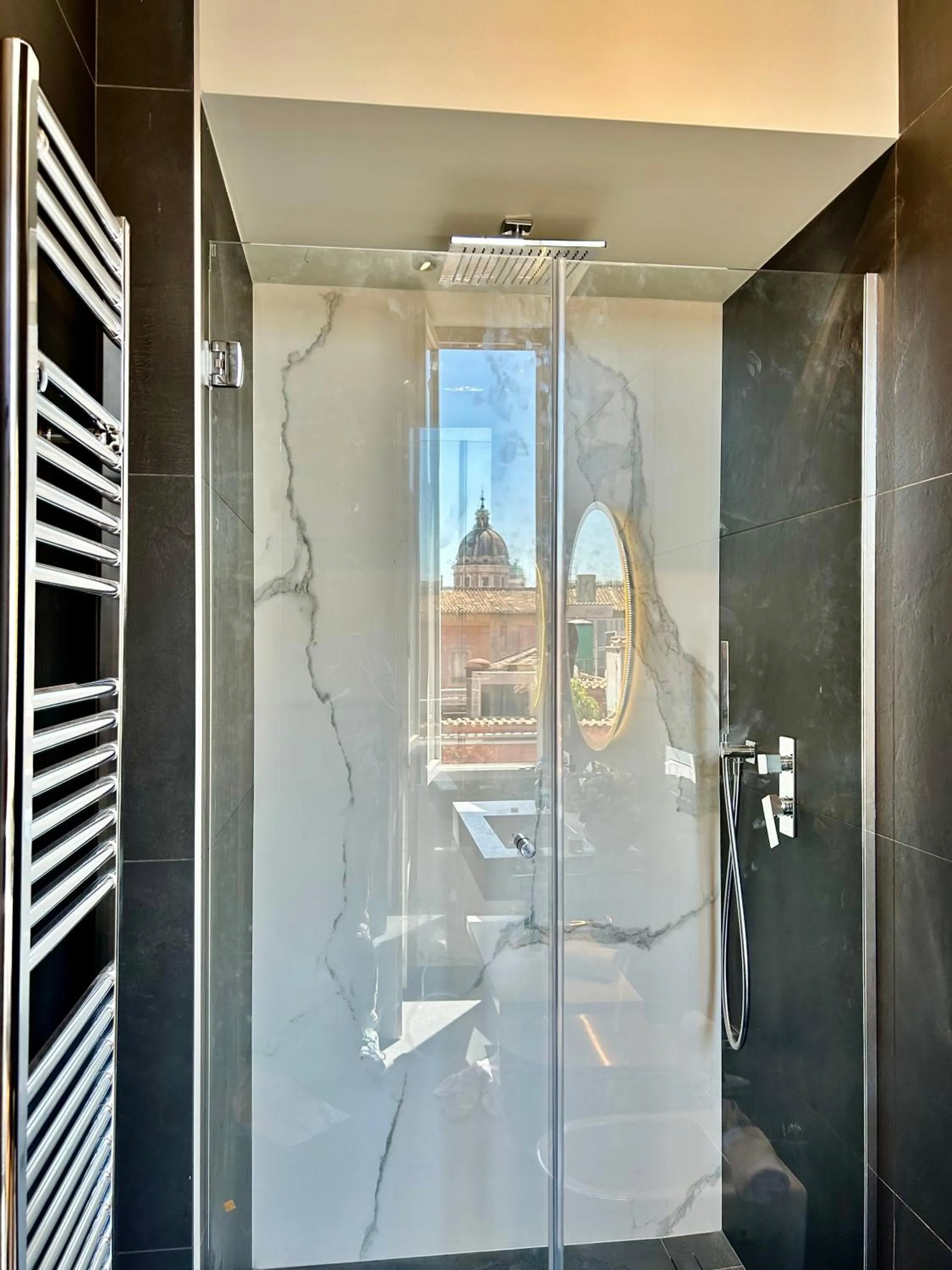 Shower in Private Luxury Suites