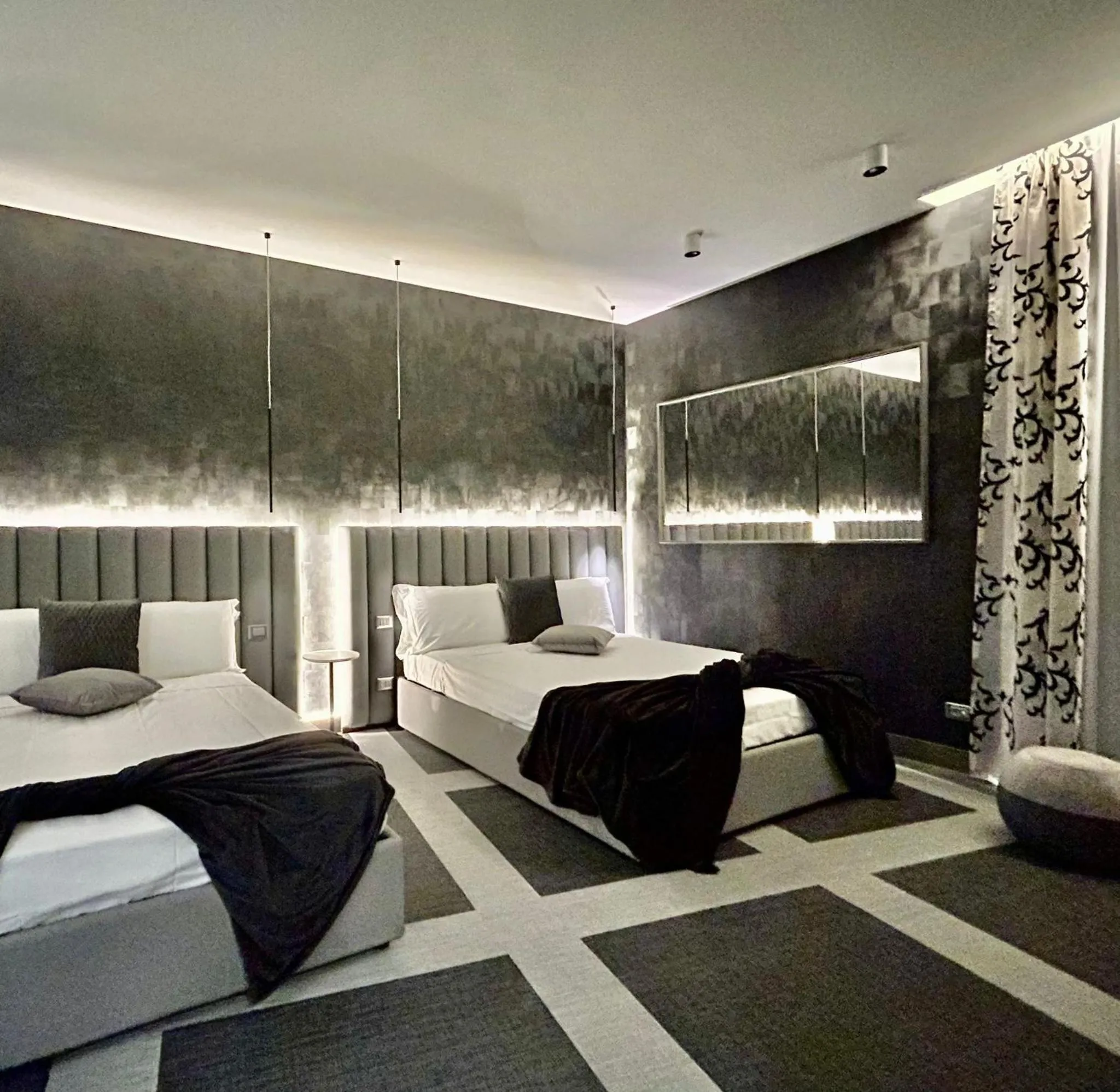 Bed in Private Luxury Suites