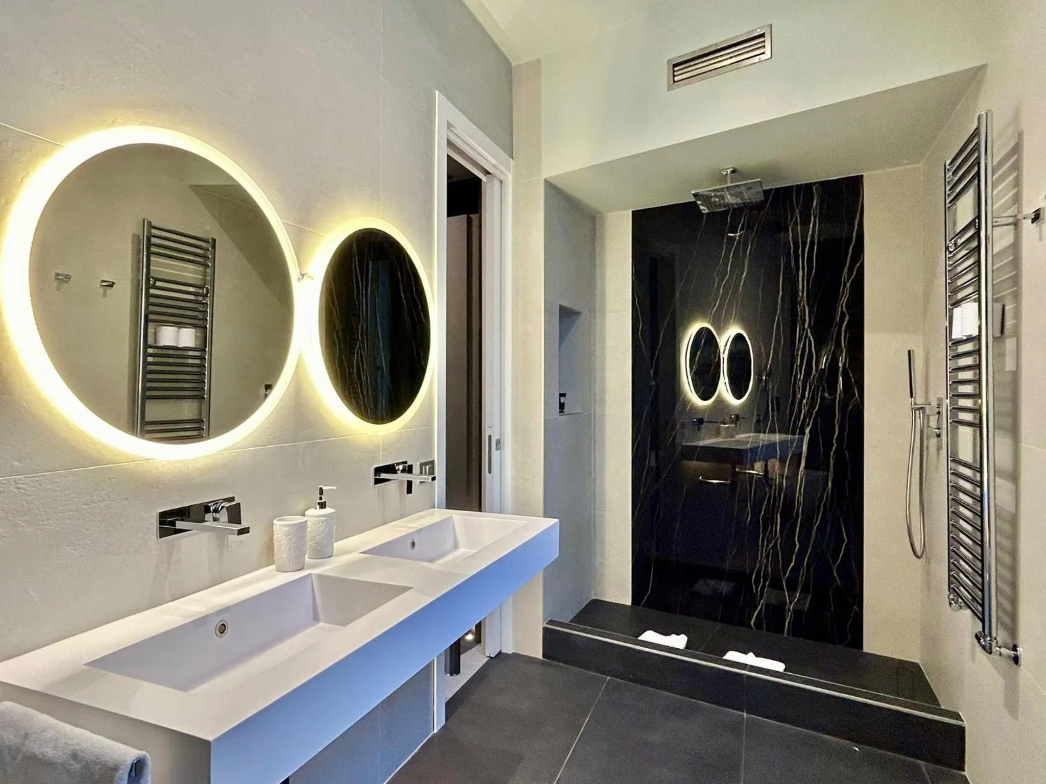 Shower in Private Luxury Suites