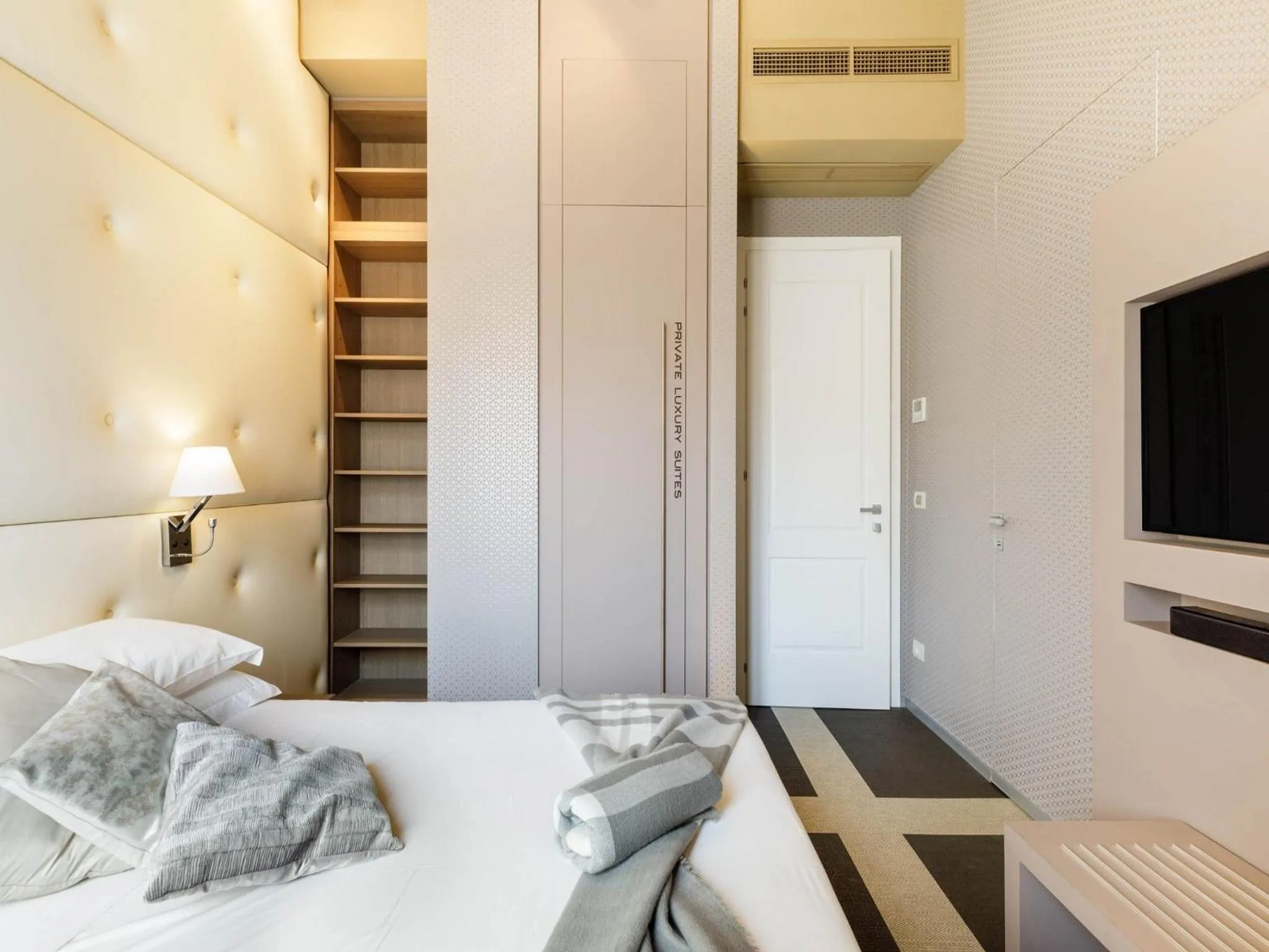 Bedroom, Bed in Private Luxury Suites