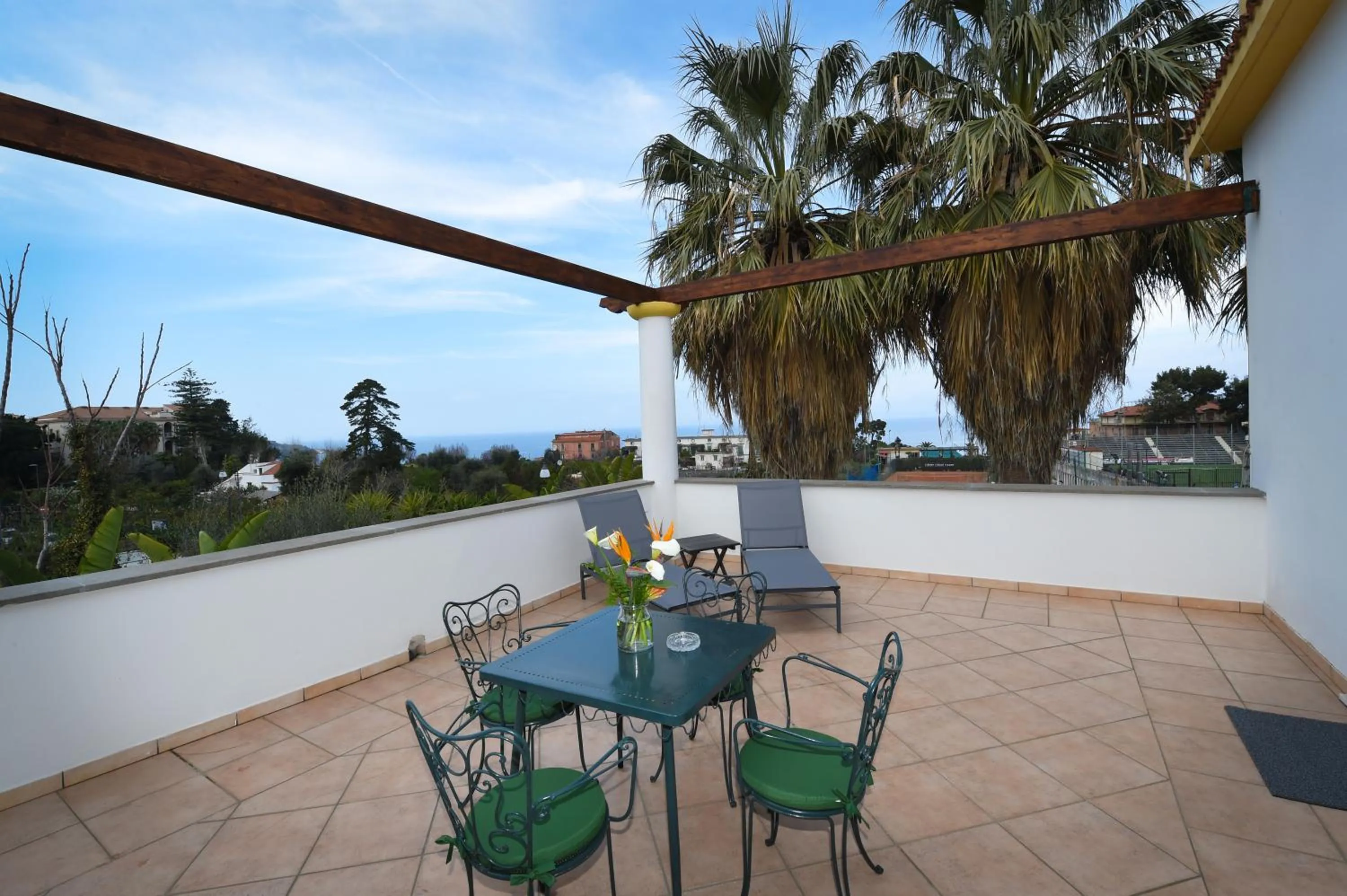 Balcony/Terrace in Bella Sorrento B&B