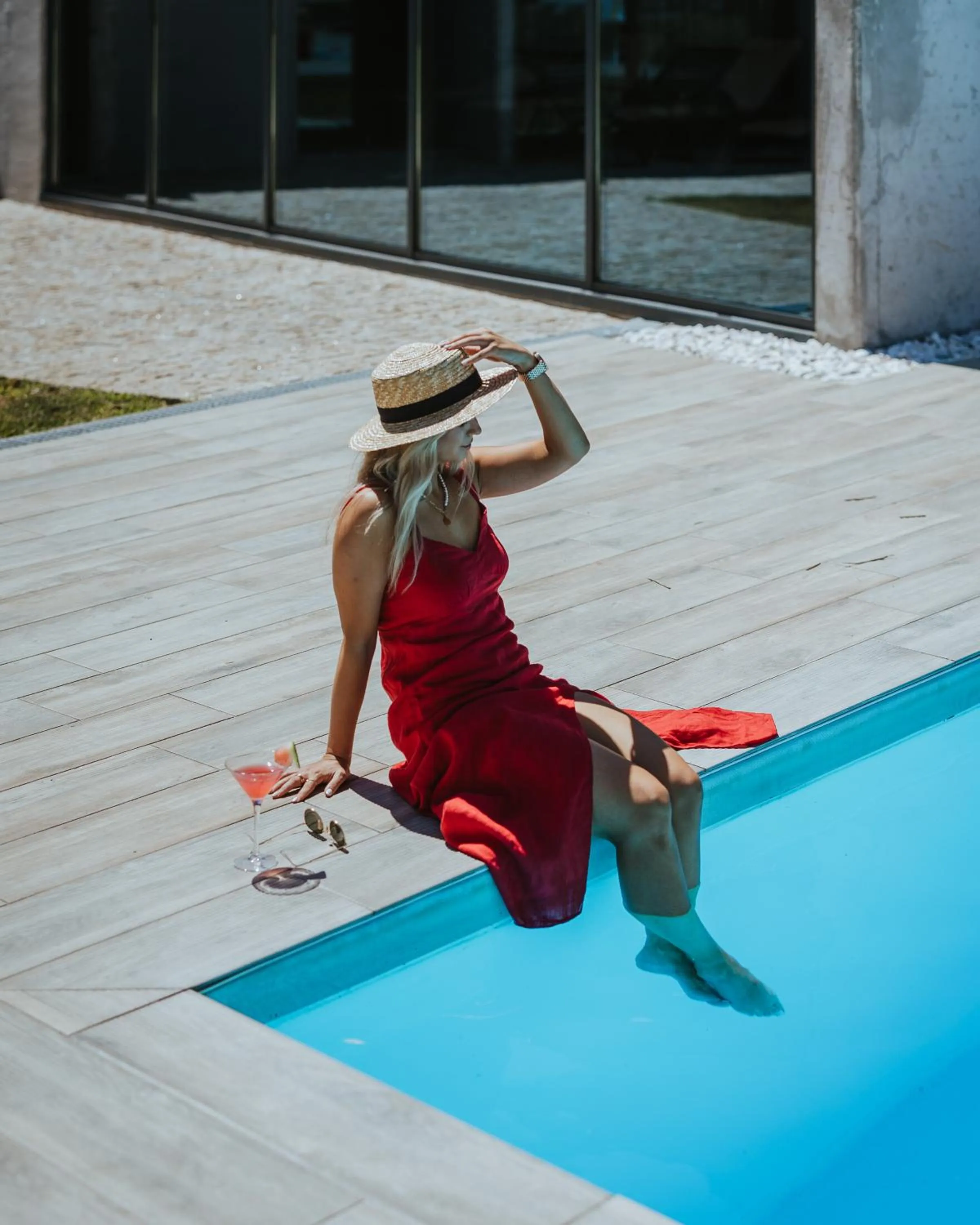 Swimming pool in Borralha Hotel, Restaurante & Spa