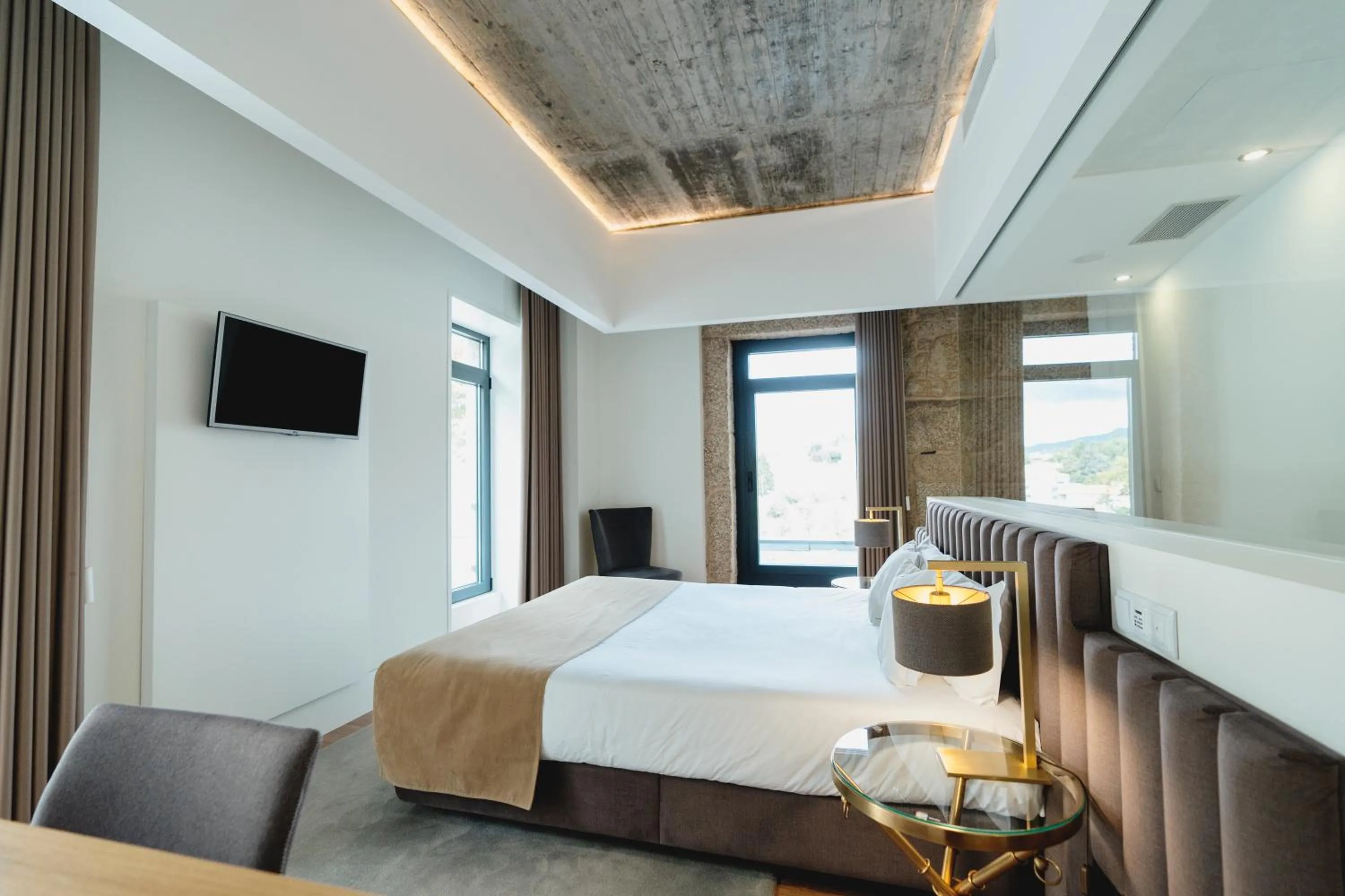 Bed in Borralha Hotel, Restaurante & Spa