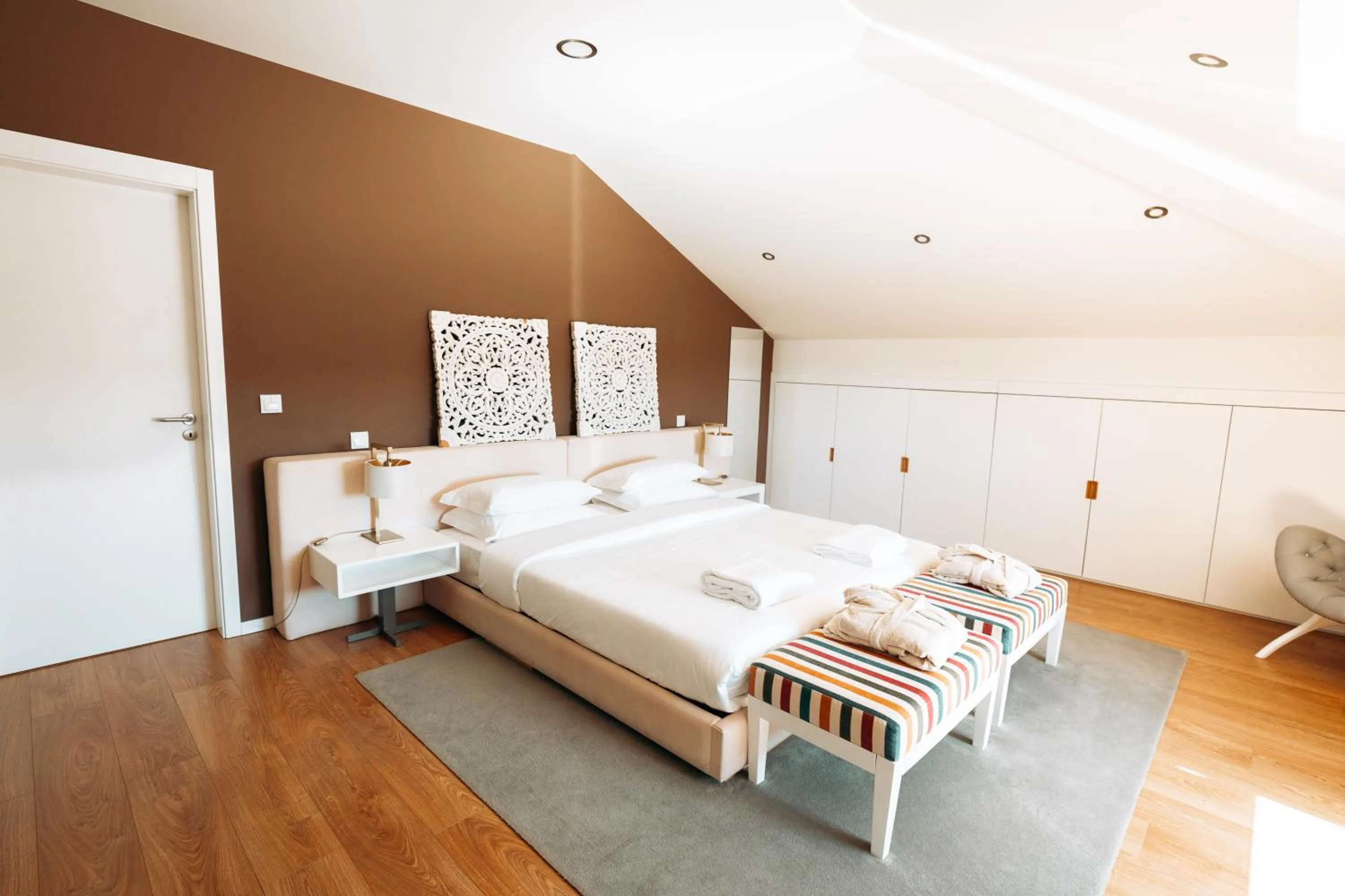 Bed in Borralha Hotel, Restaurante & Spa