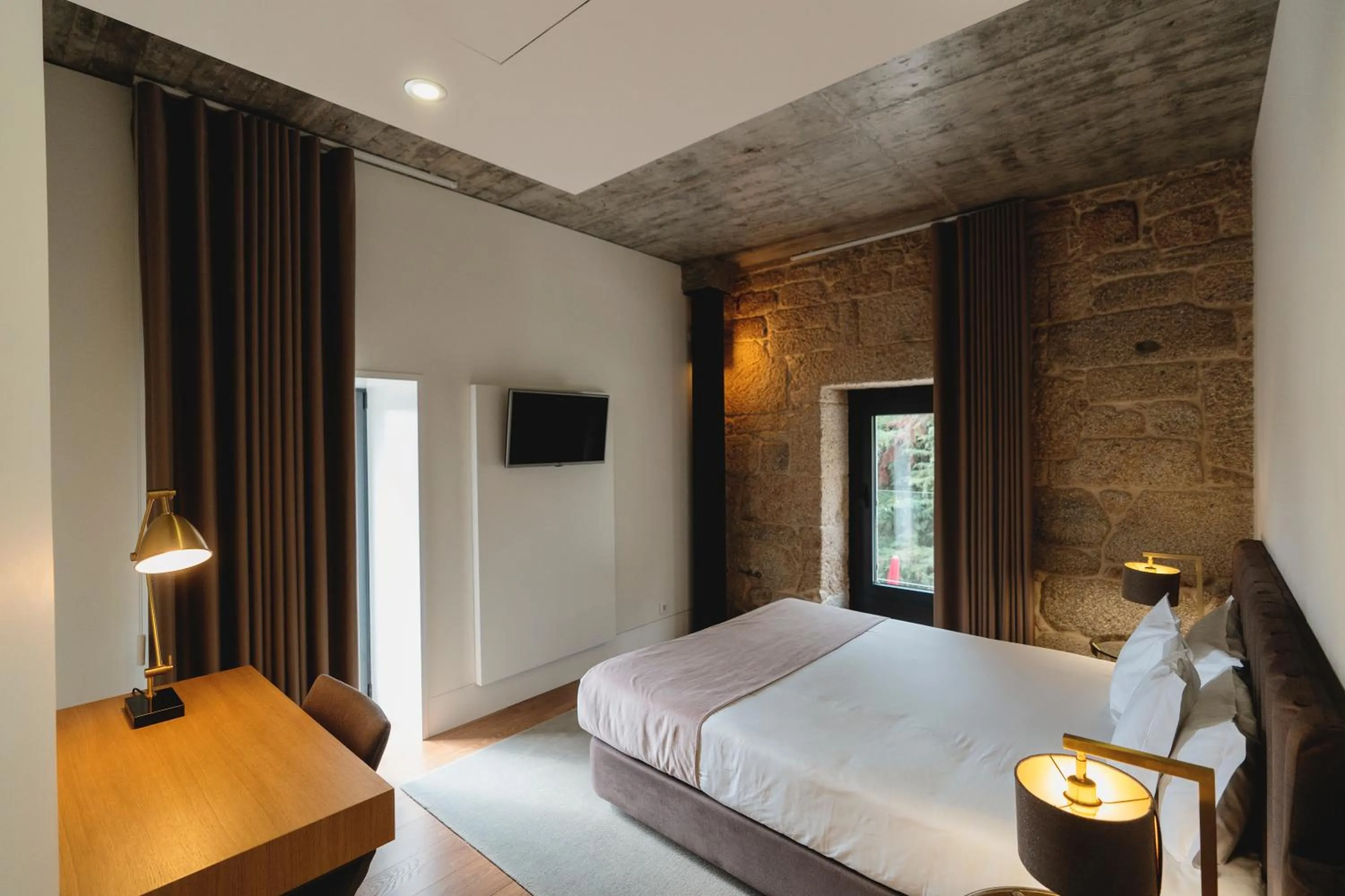 Bed in Borralha Hotel, Restaurante & Spa