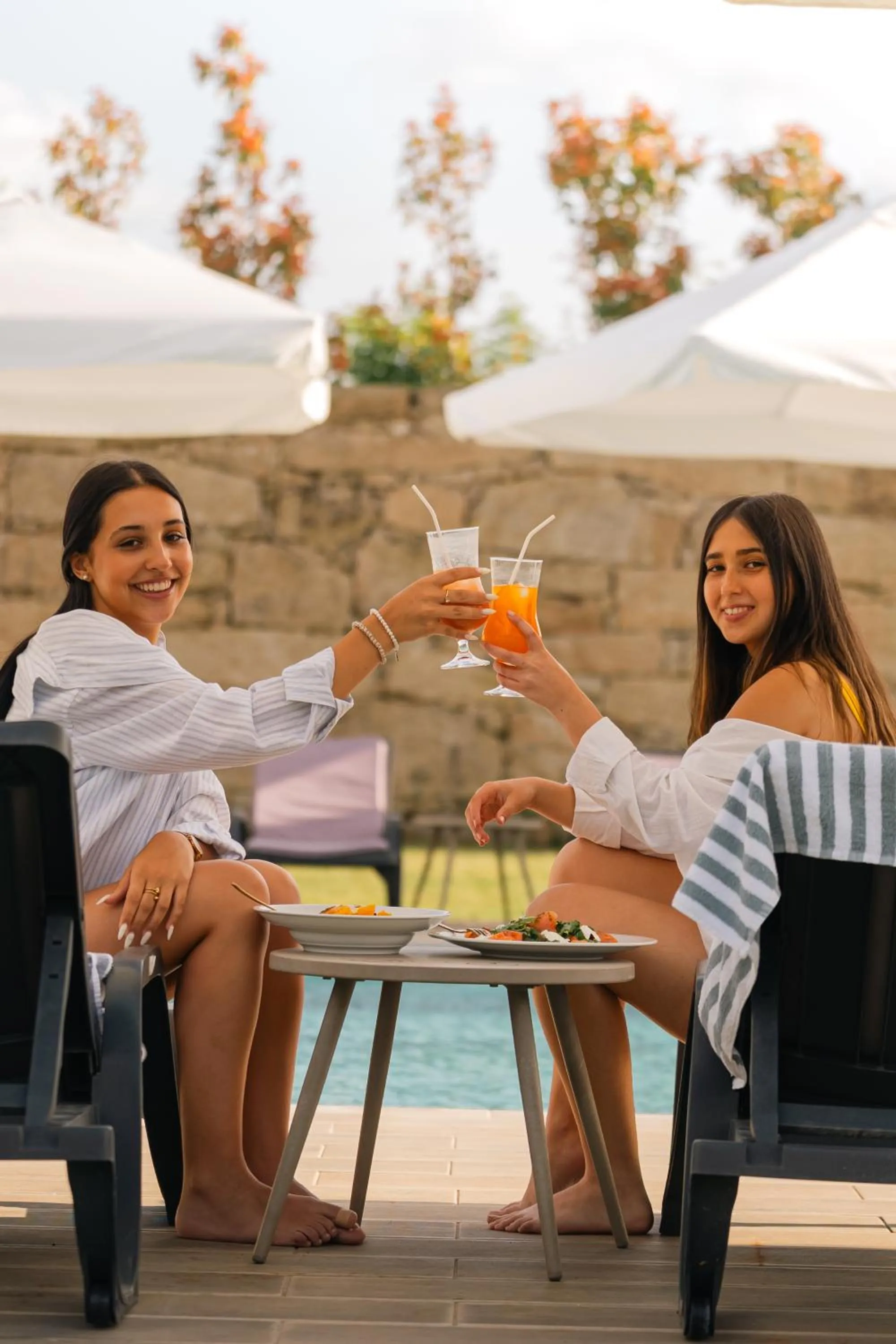 Swimming pool in Borralha Hotel, Restaurante & Spa