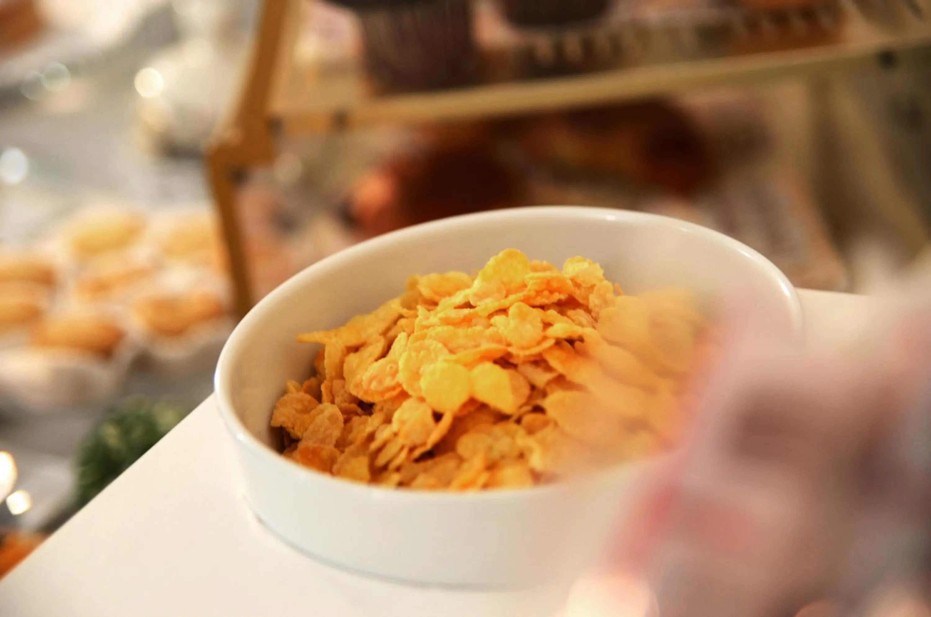 Buffet breakfast in Hotel Giulio Cesare