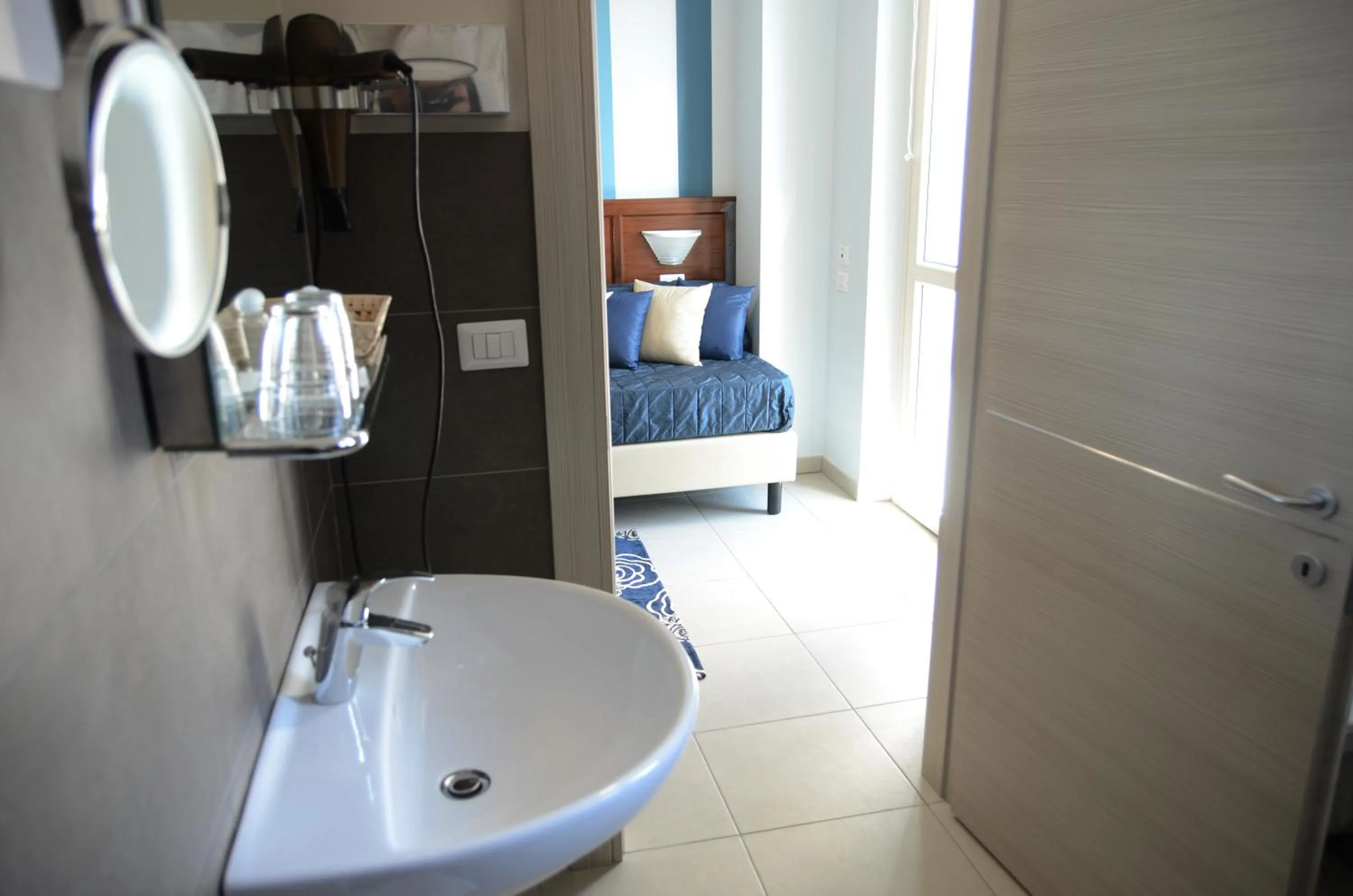 Bathroom in Hotel Giulio Cesare