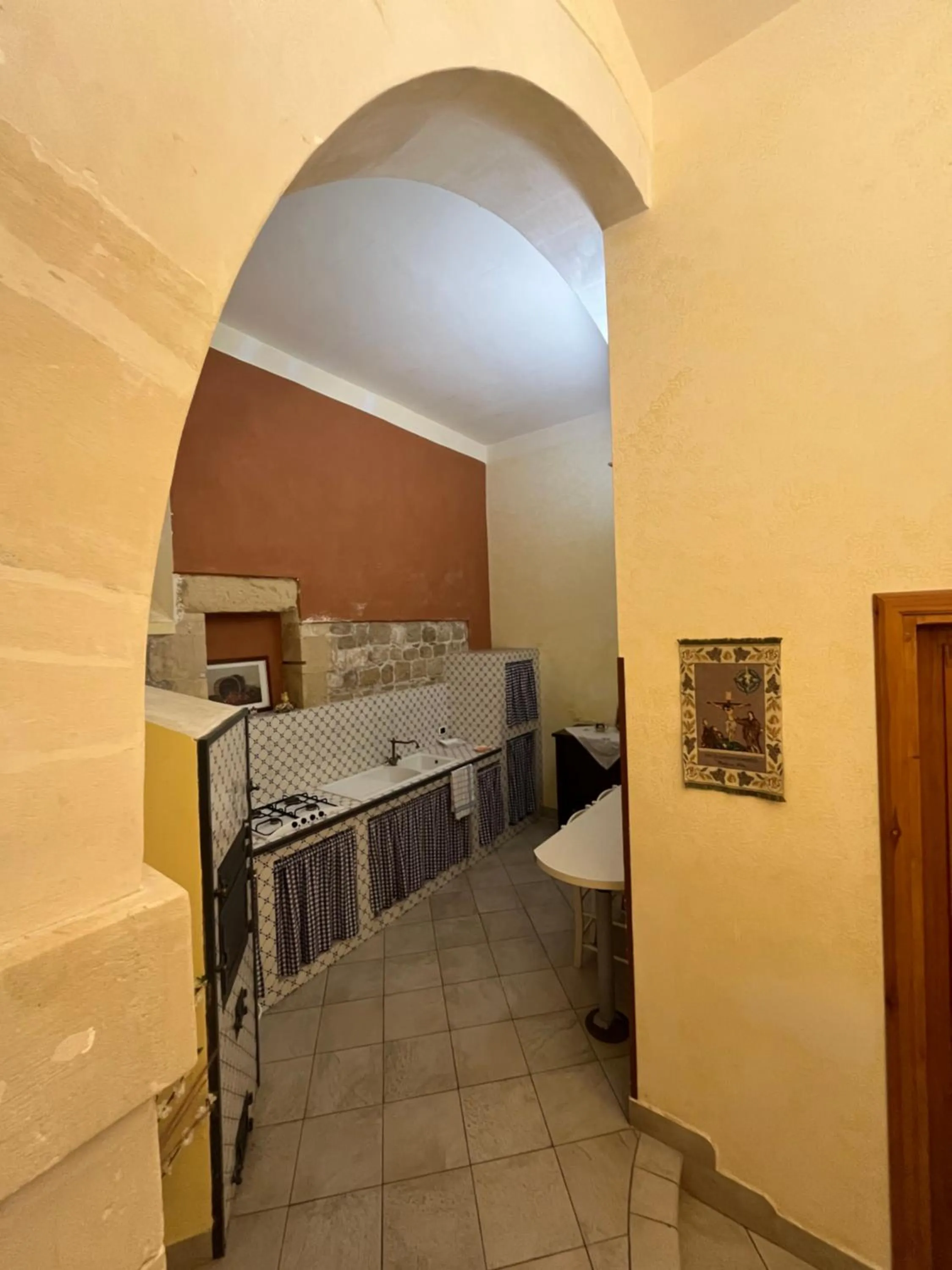 Kitchen or kitchenette in B&b Candido Vacanze