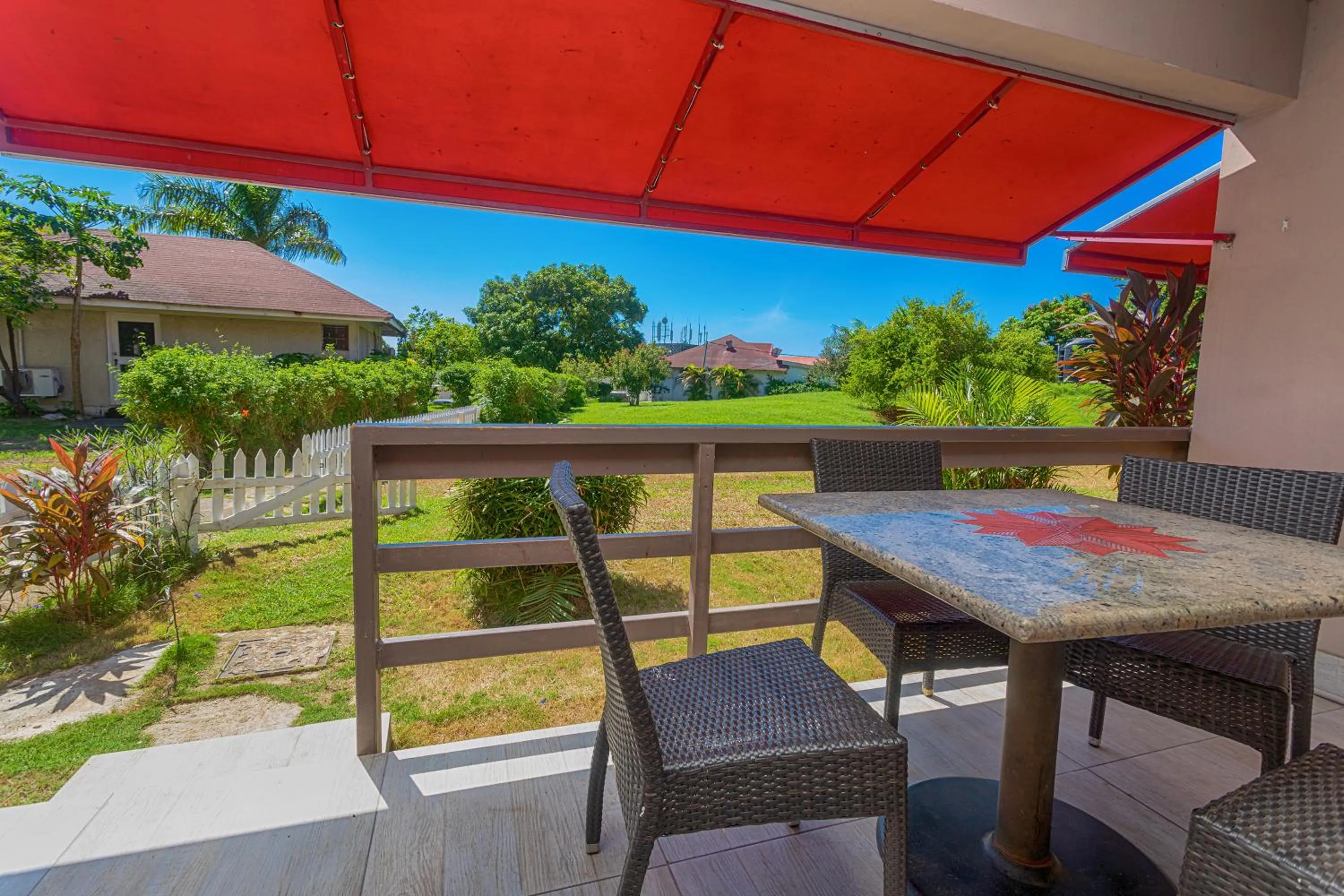 Patio in Montego Bay Club Apartments