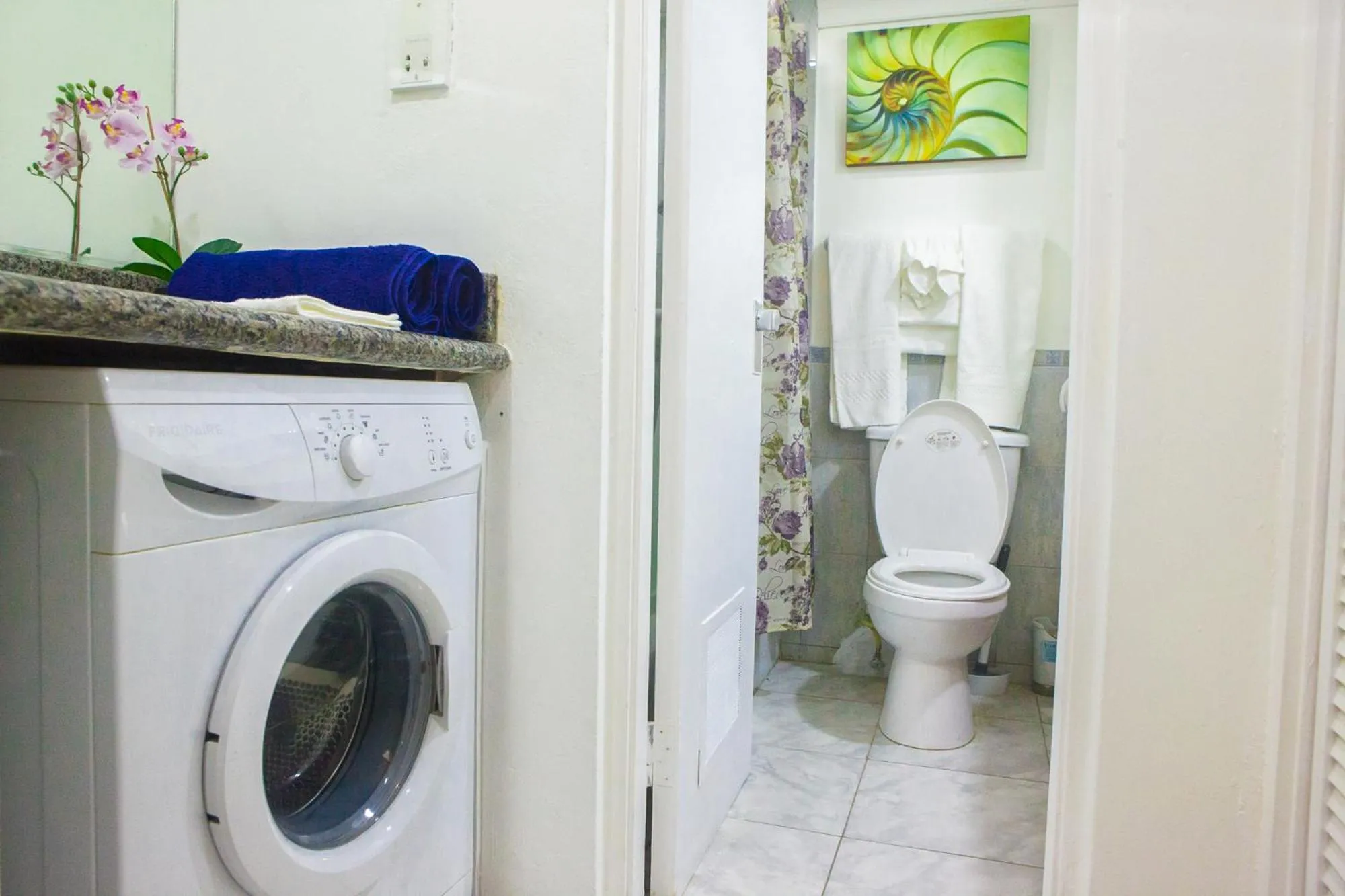 Toilet in Montego Bay Club Apartments