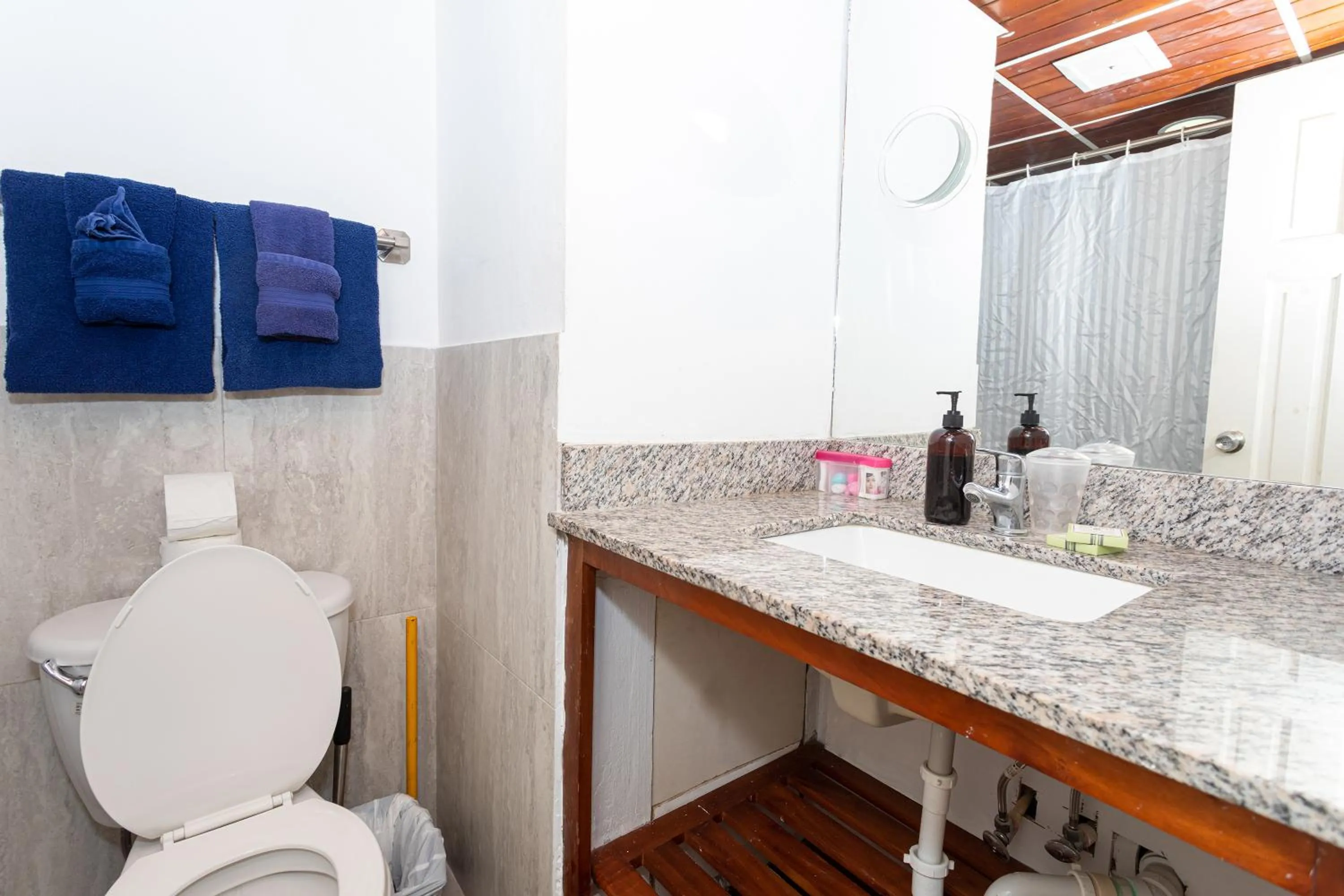 Shower in Montego Bay Club Apartments