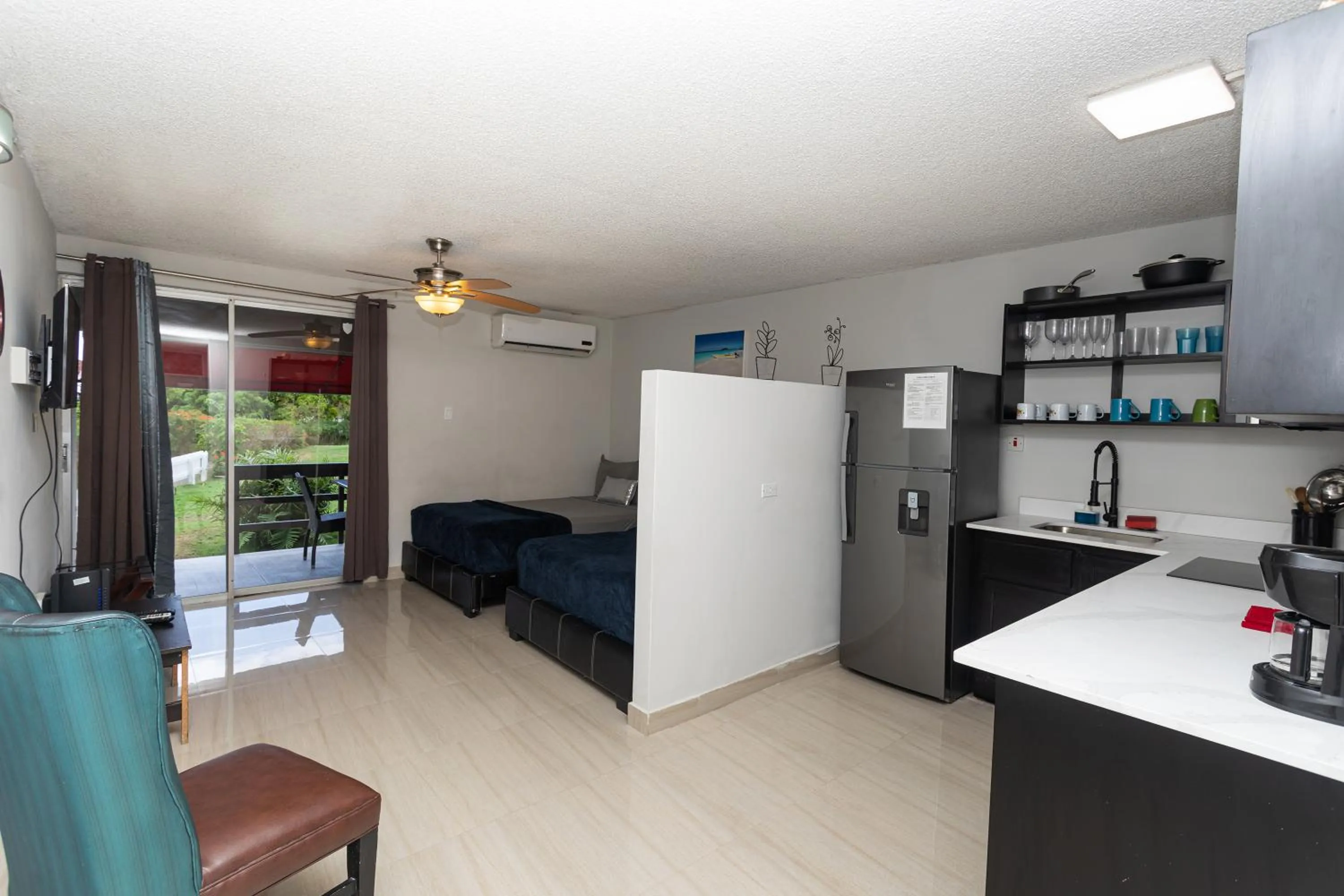 Bed in Montego Bay Club Apartments