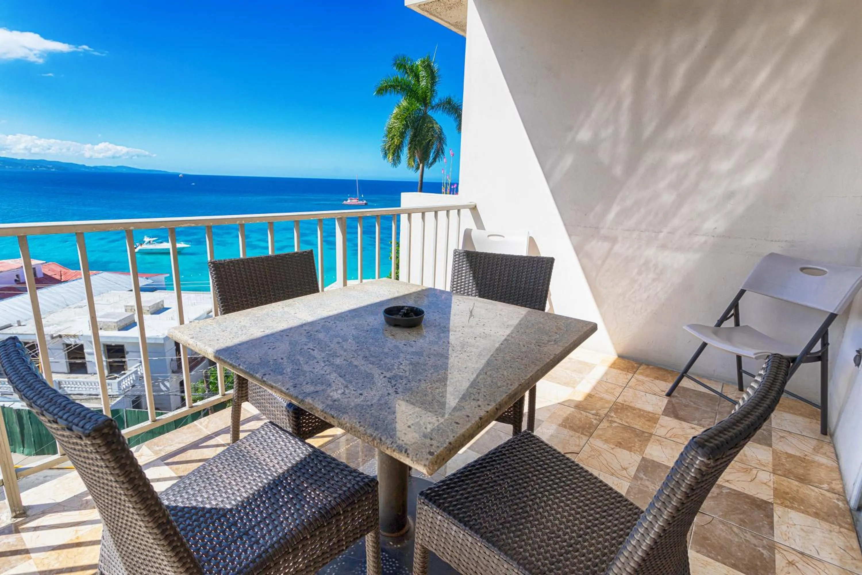 Patio in Montego Bay Club Apartments