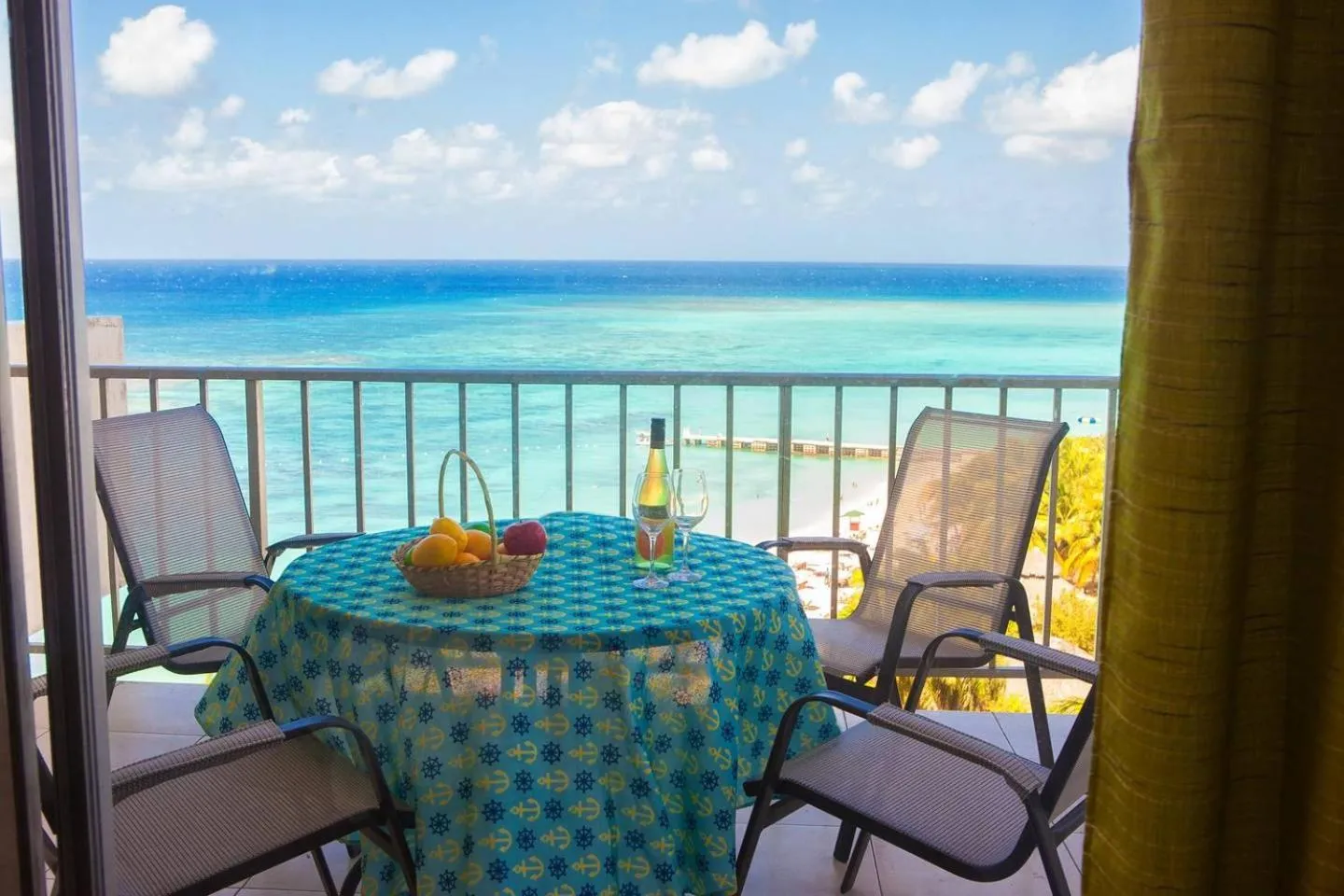 Patio in Montego Bay Club Apartments
