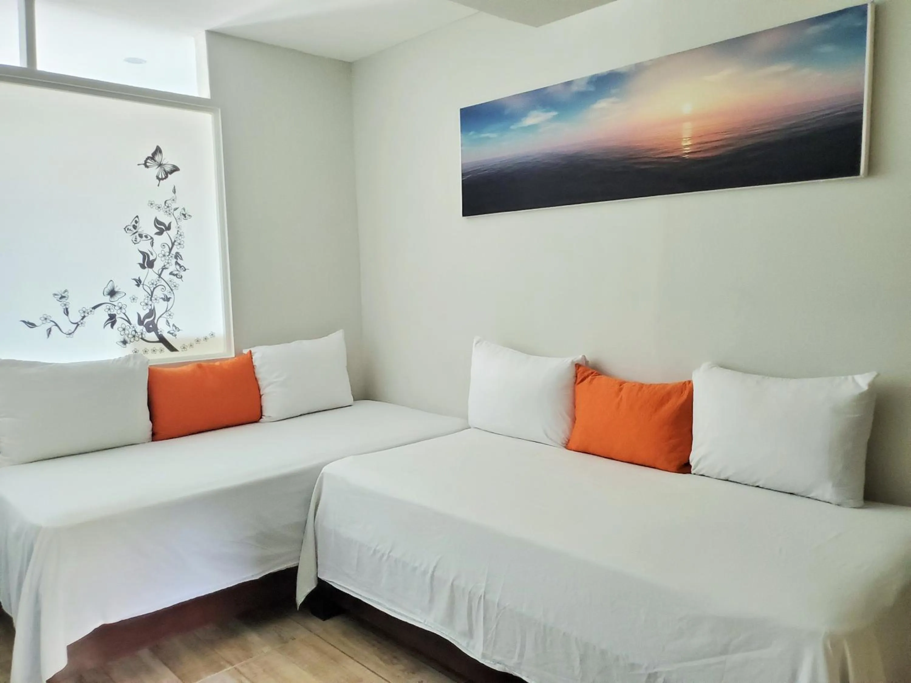 Bed in Montego Bay Club Apartments