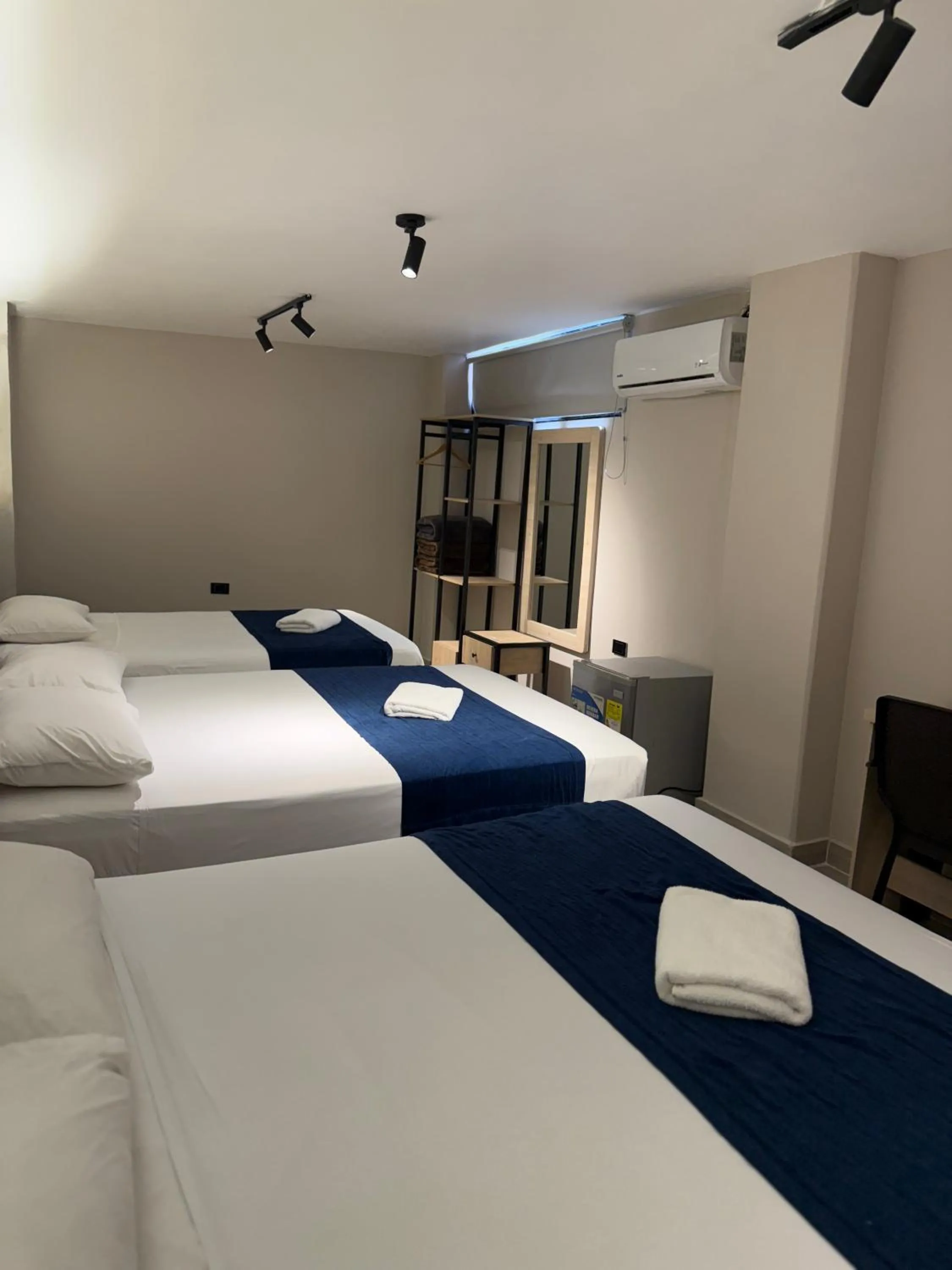 Bed in Hotel Suramericana