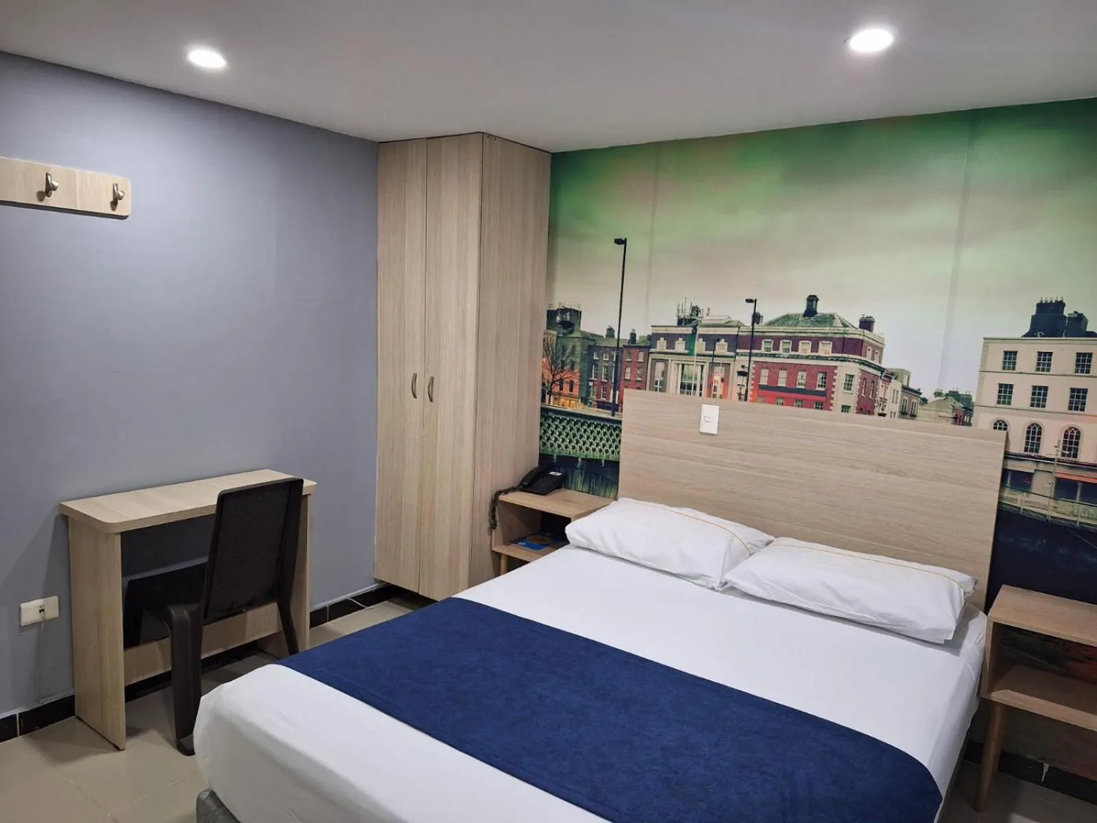 Bed in Hotel Suramericana