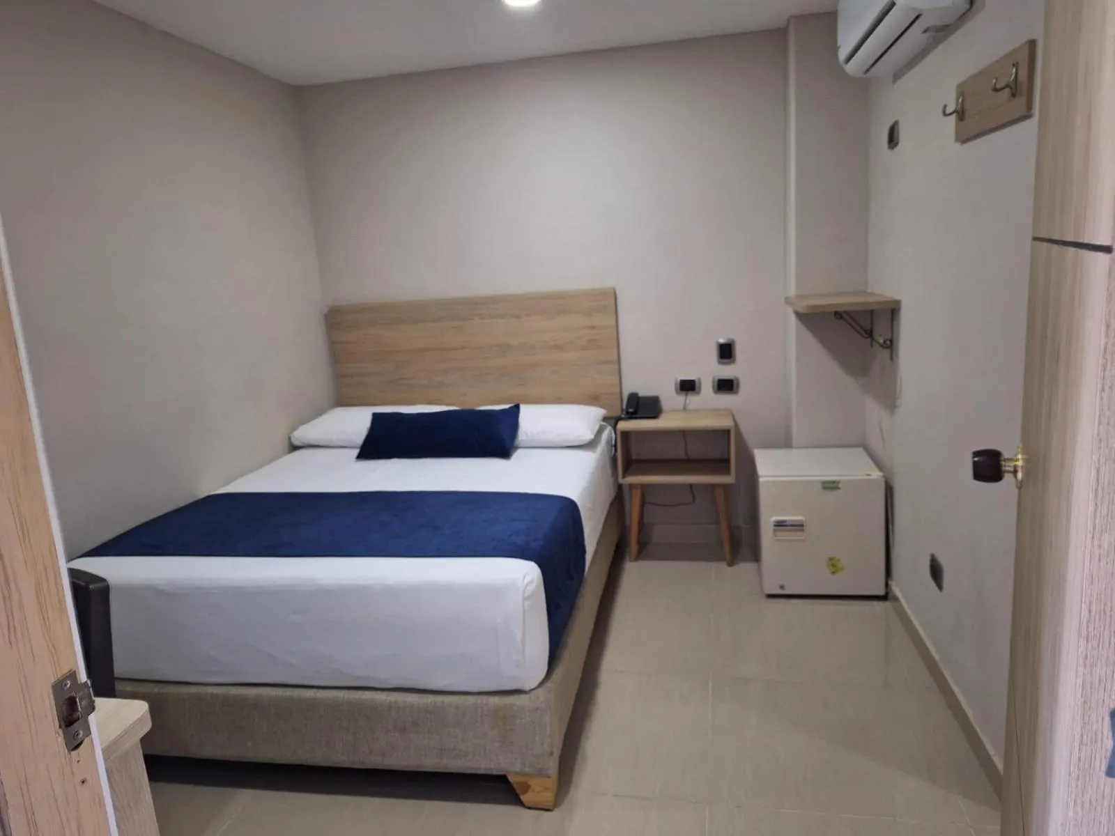 Bed in Hotel Suramericana