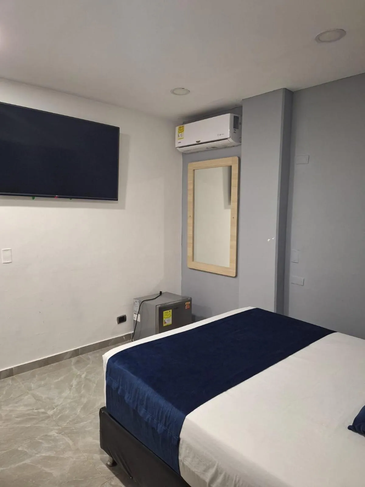 Bed in Hotel Suramericana