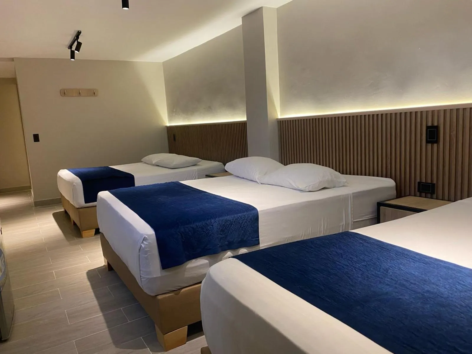 Bed in Hotel Suramericana