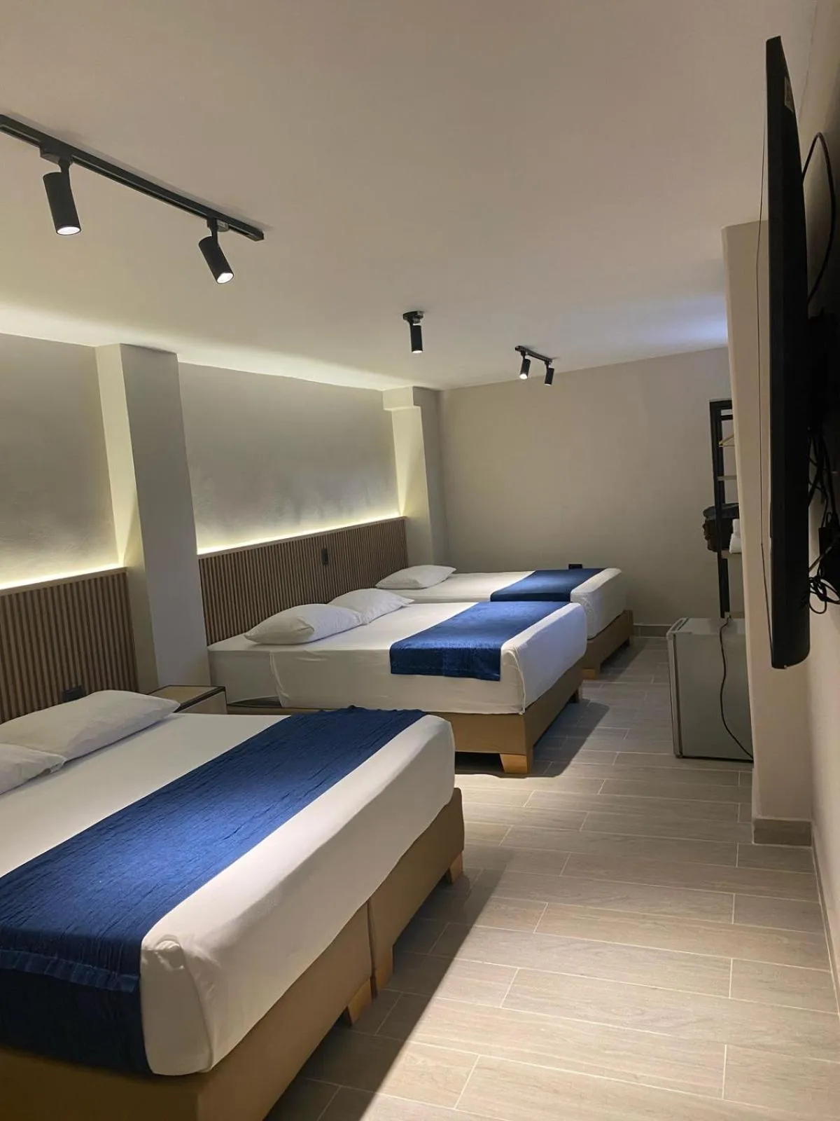 Bed in Hotel Suramericana