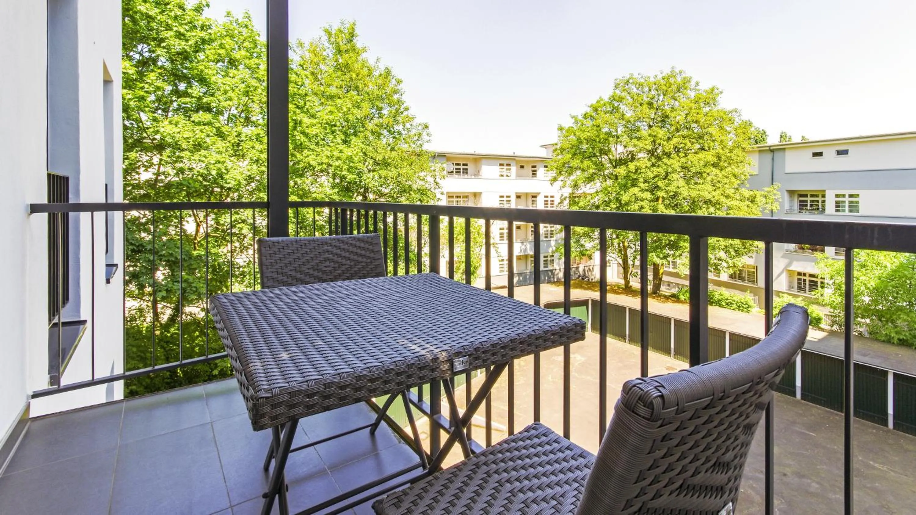 Balcony/Terrace in Refugium de Luxe Messe-Deutz