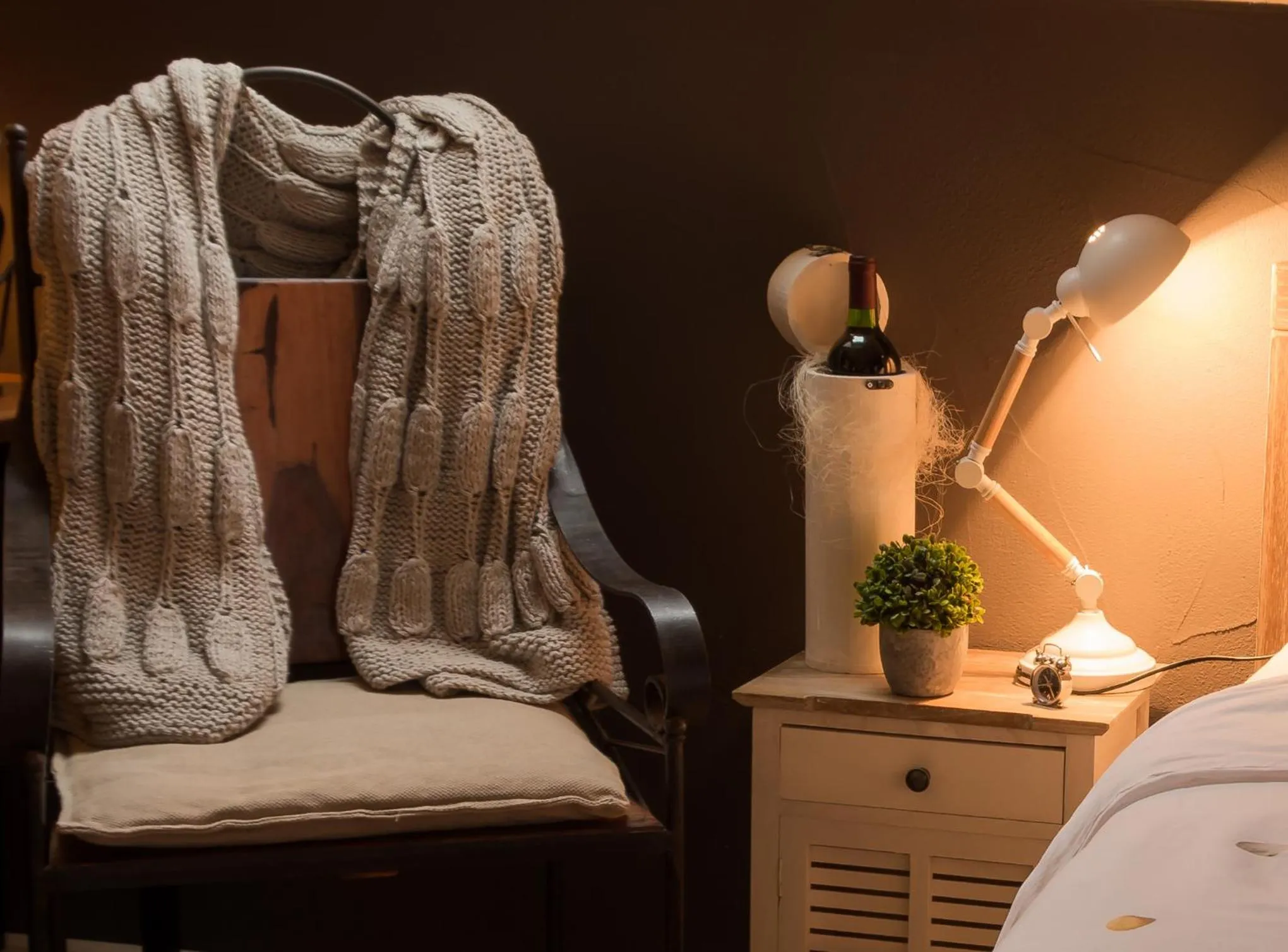 Seating area, Bed in Bed en Breakfast Gees