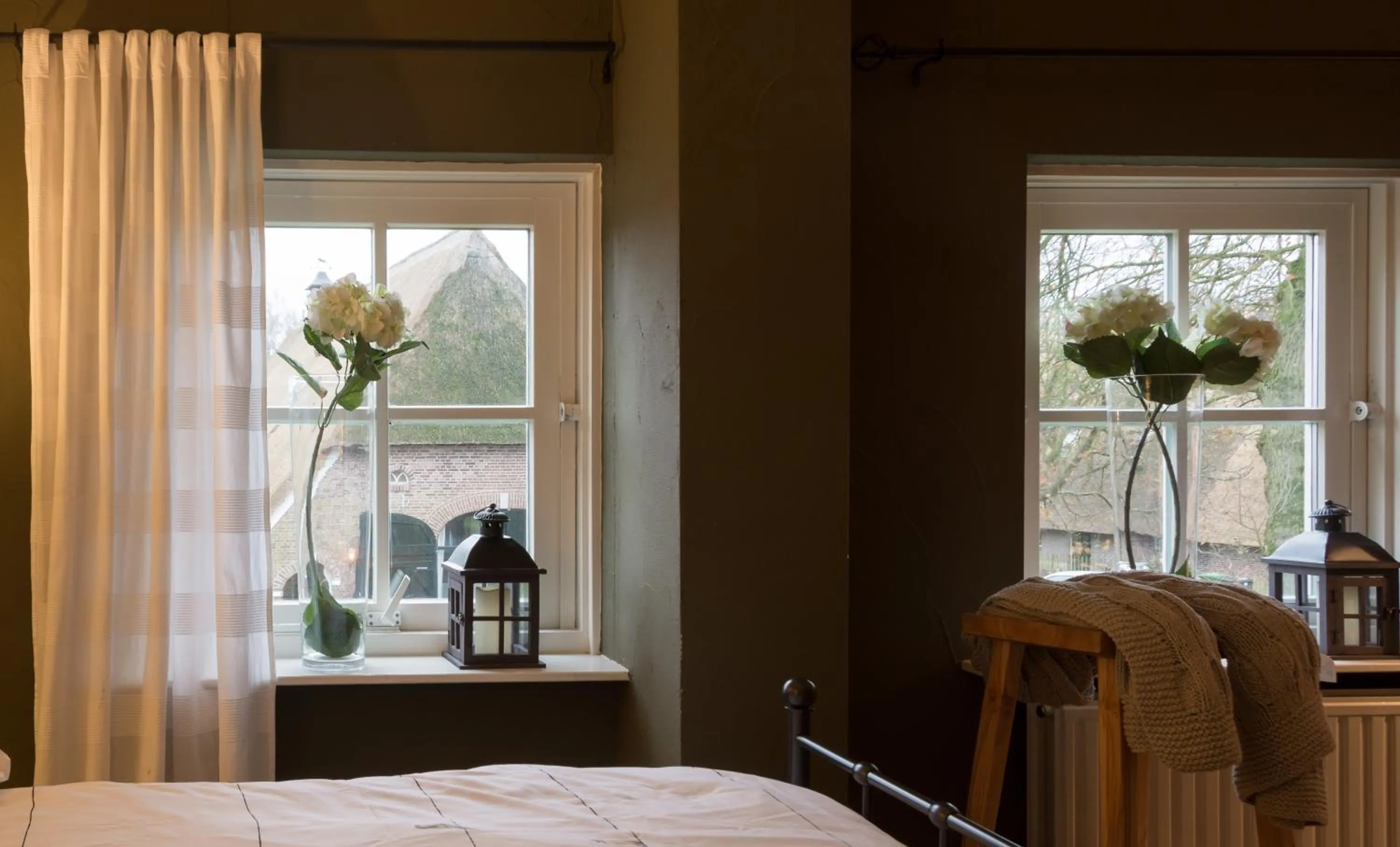 View (from property/room), Bed in Bed en Breakfast Gees