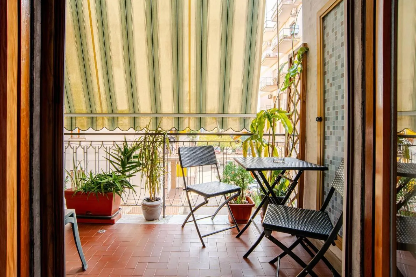 Balcony/Terrace in SuiteIRIS B&B