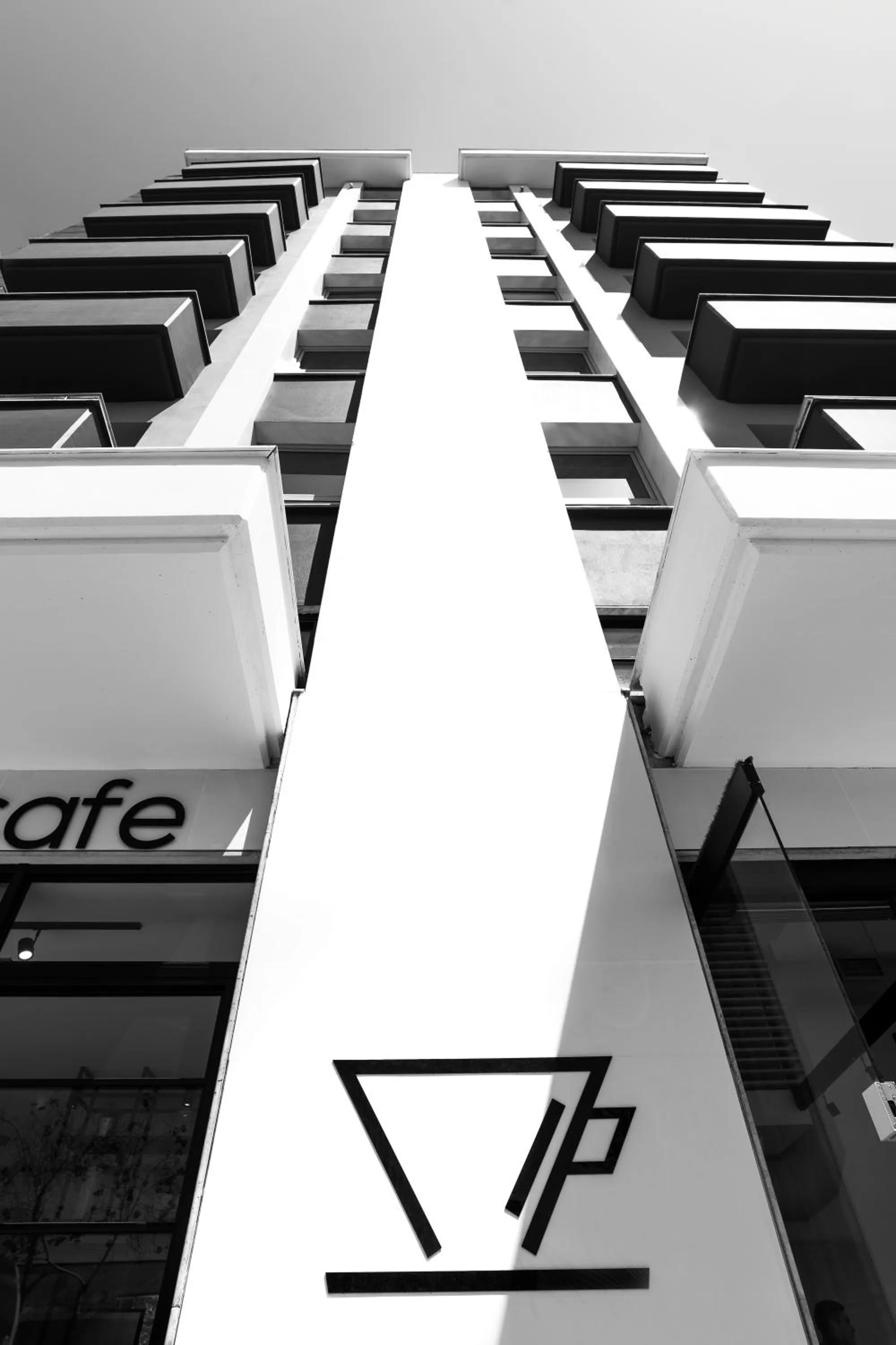 Property building in White Luxury