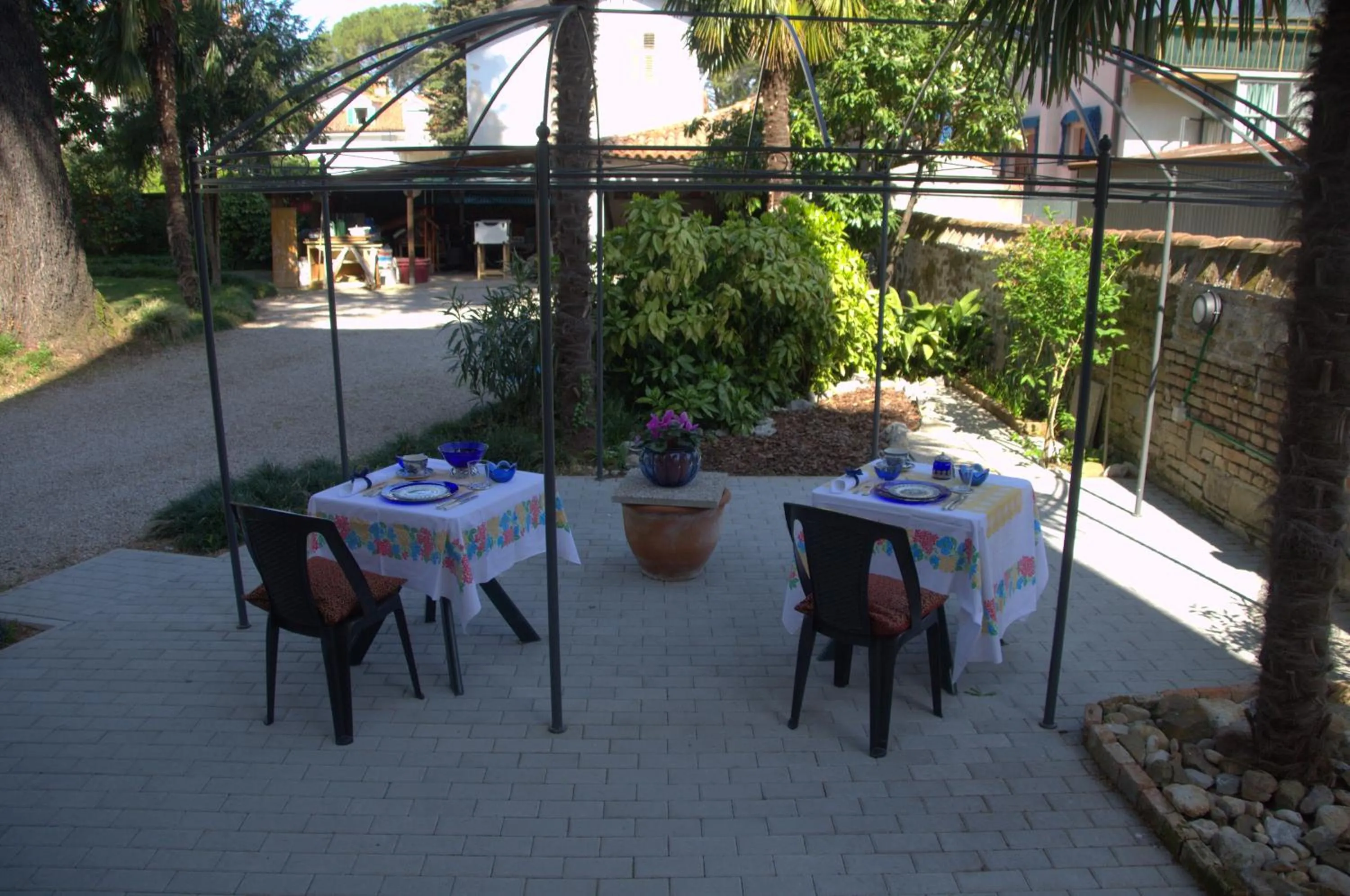 Patio in B&B Ai Confini dell'Impero