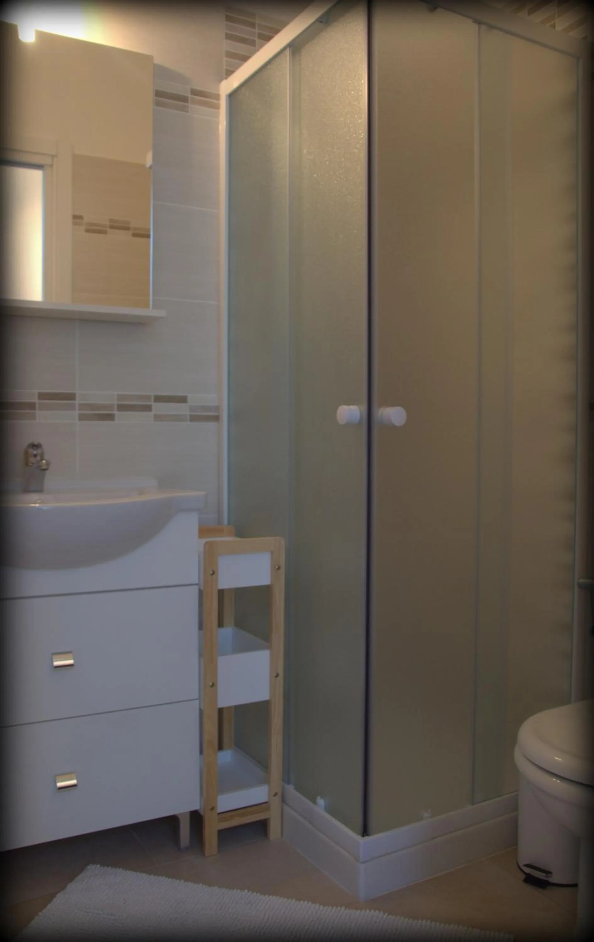 Shower in B&B Ai Confini dell'Impero