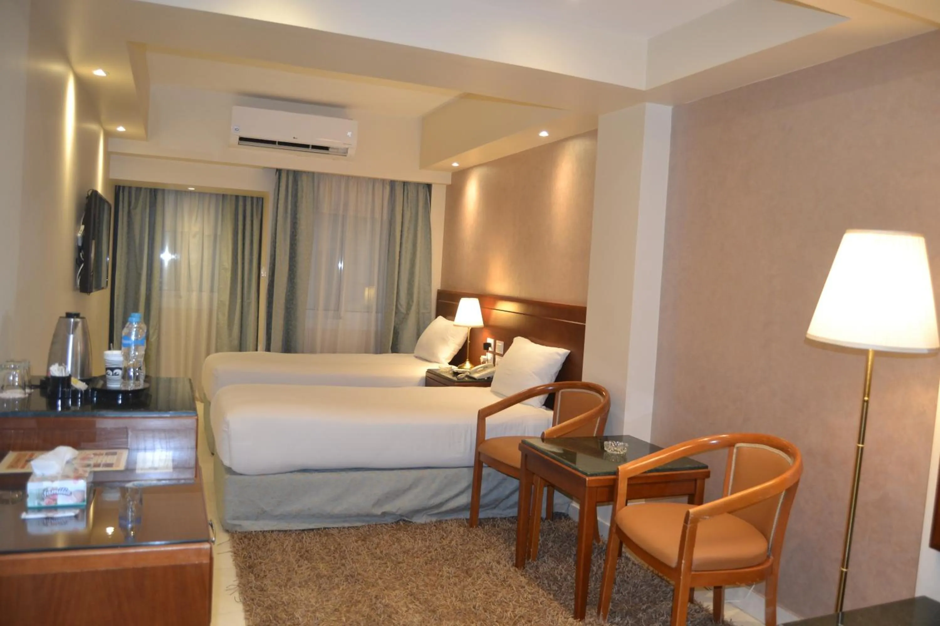 Bed in Omar El Khayam Al Minya Hotel