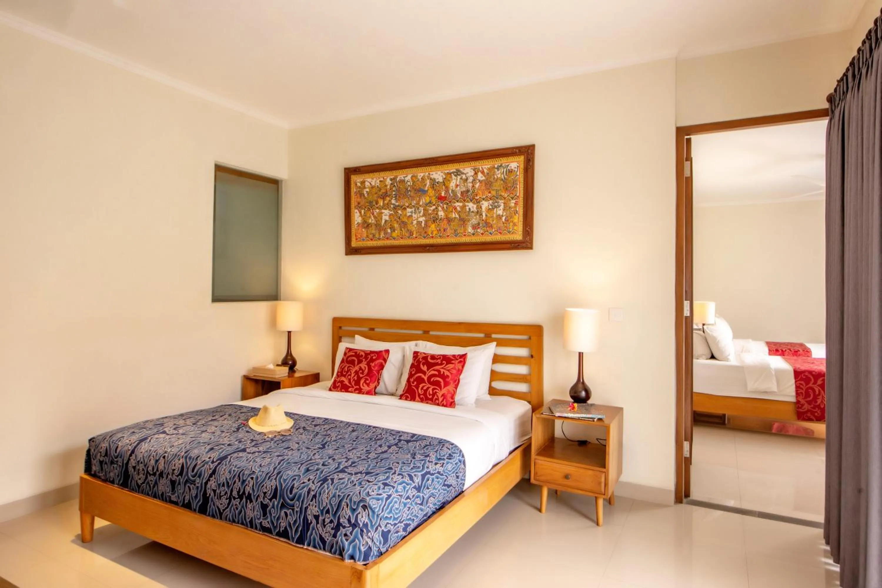 Bedroom, Bed in Jani's Place Cottage by Purely