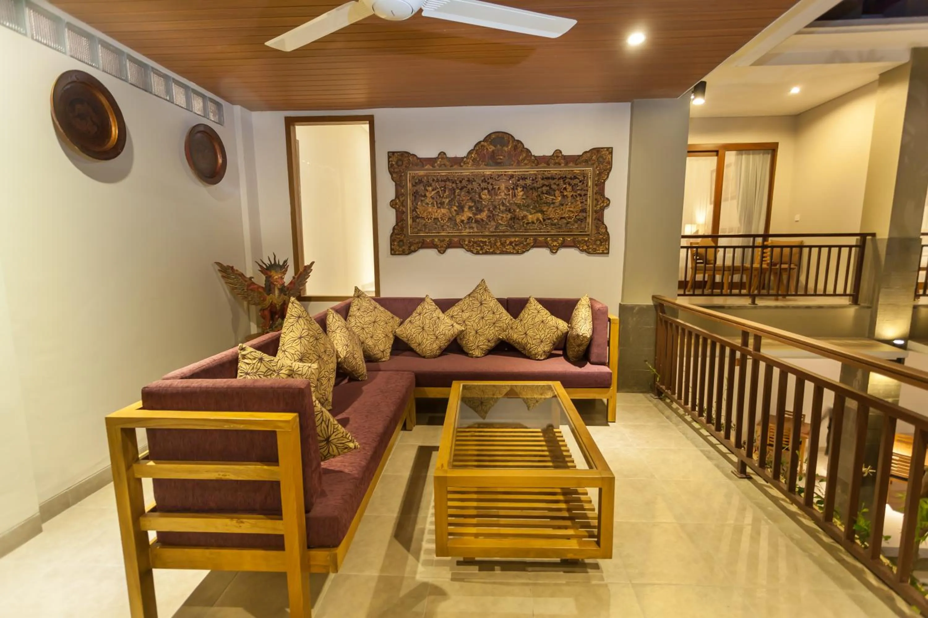 Decorative detail in Jani's Place Cottage by Purely