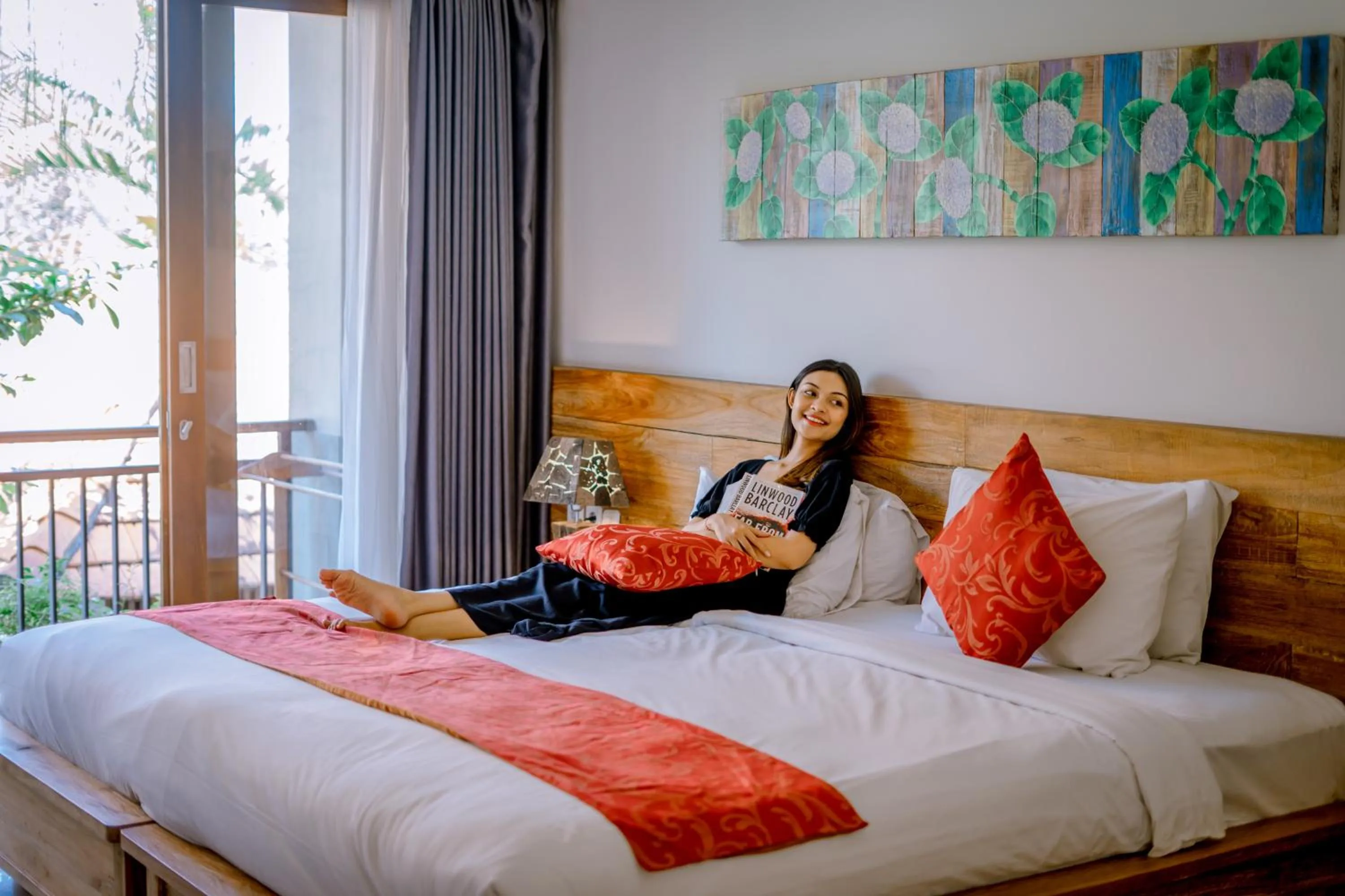 People, Bed in Jani's Place Cottage by Purely