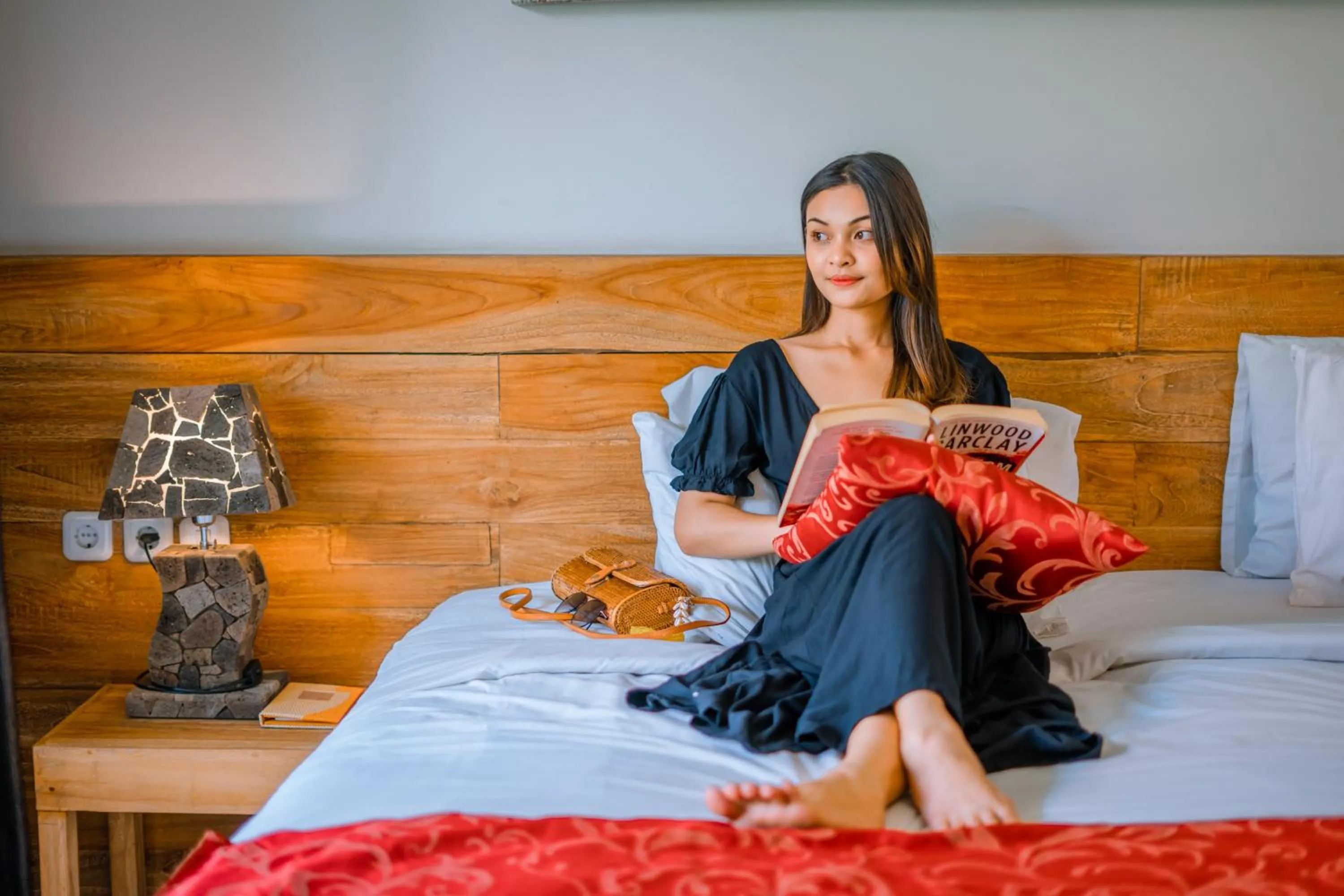 People, Bed in Jani's Place Cottage by Purely