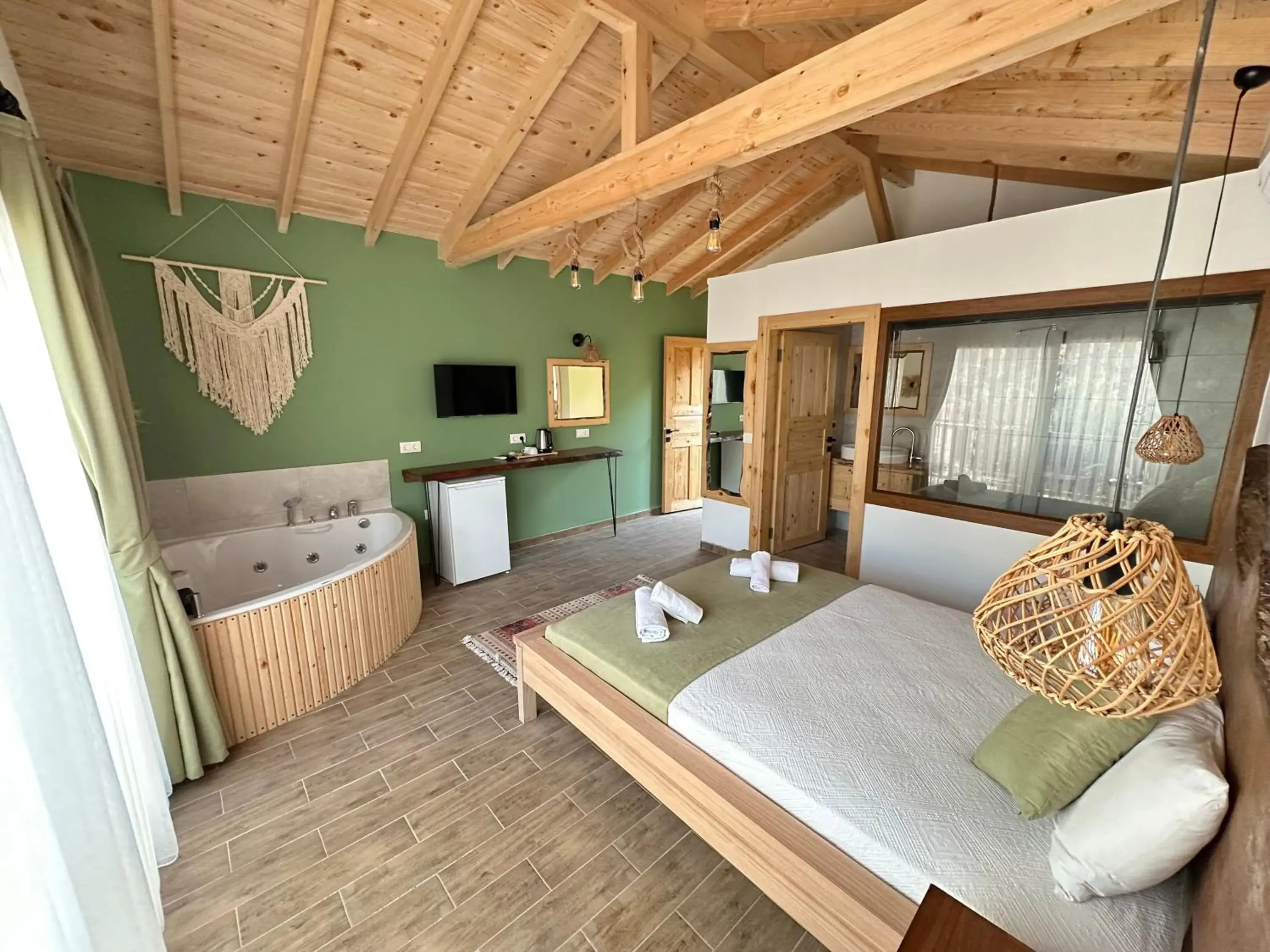 Photo of the whole room, Bed in Faralya Misafir Evi Photo of the whole room, Bed in Faralya Misafir Evi