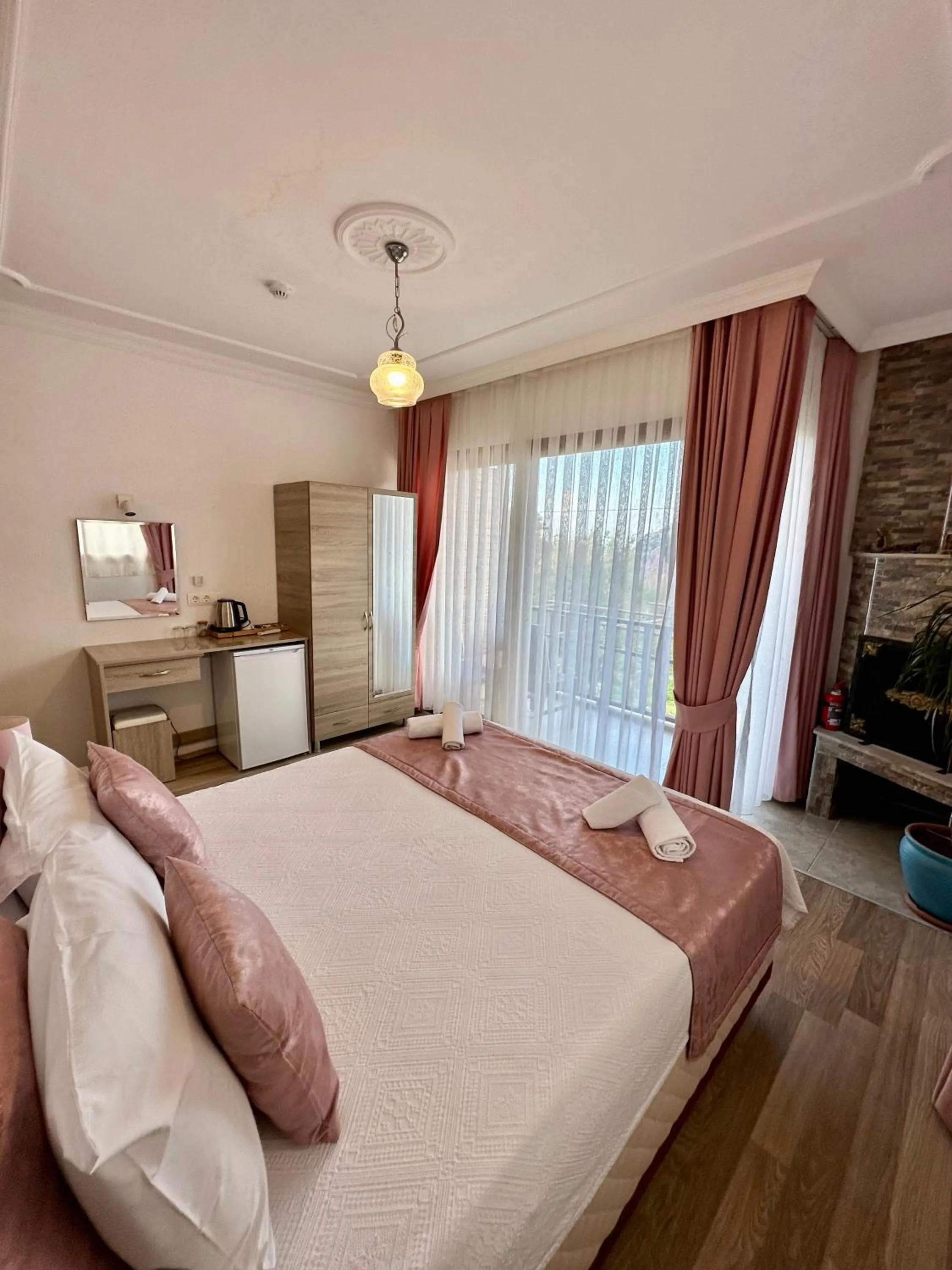 Bedroom, Bed in Faralya Misafir Evi