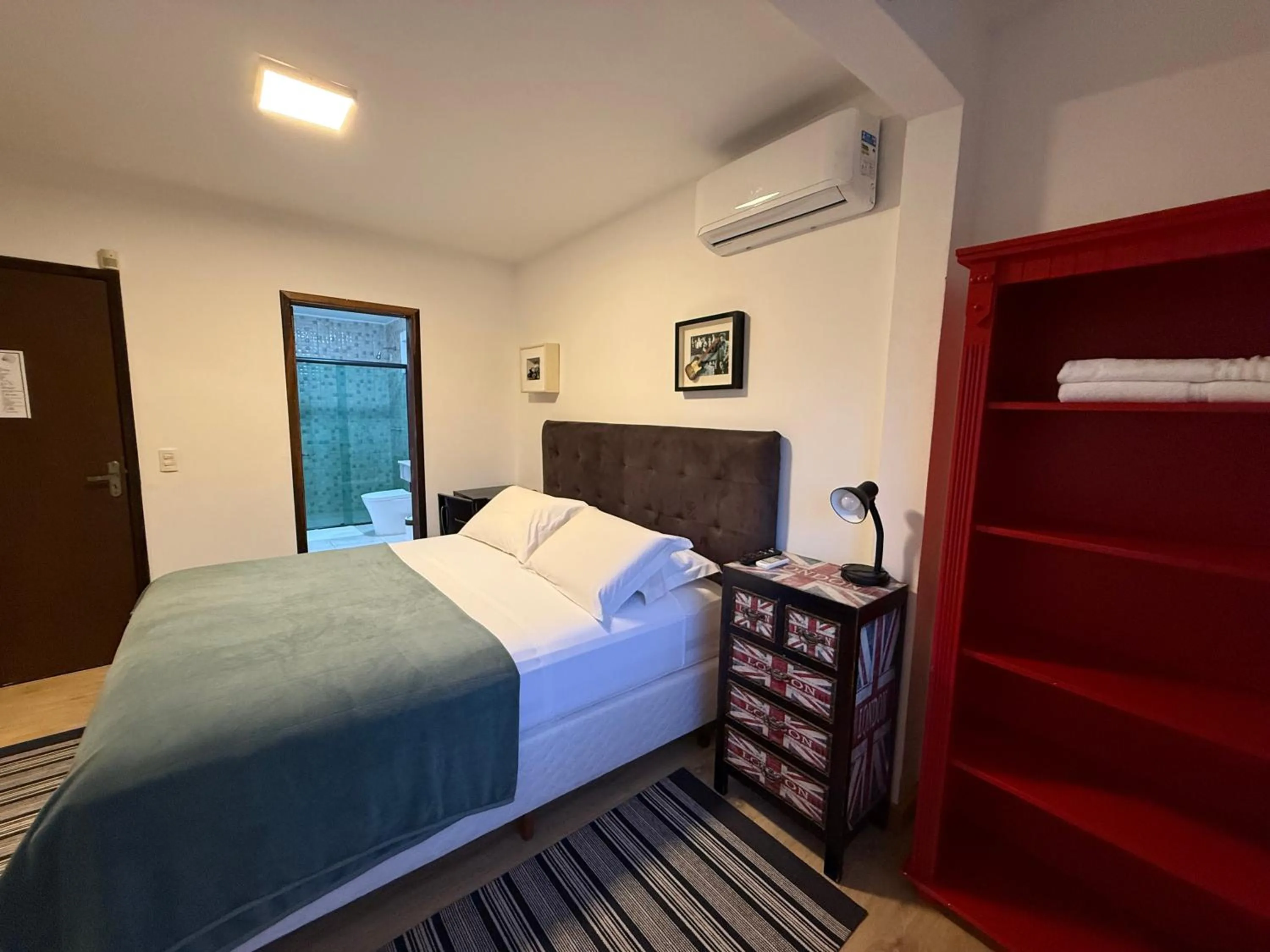 Bed in Pousada Casa da Praia