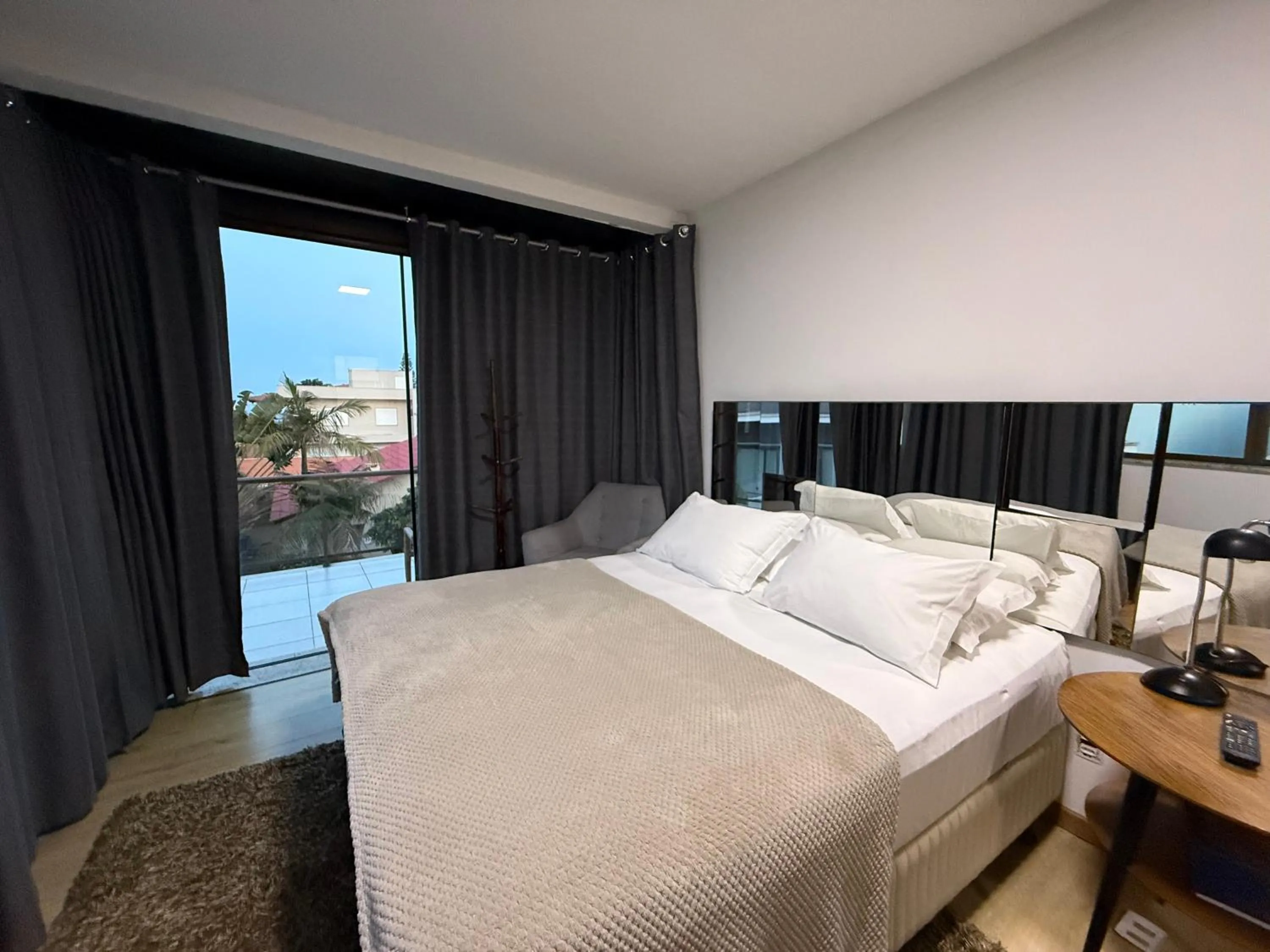 Bed in Pousada Casa da Praia