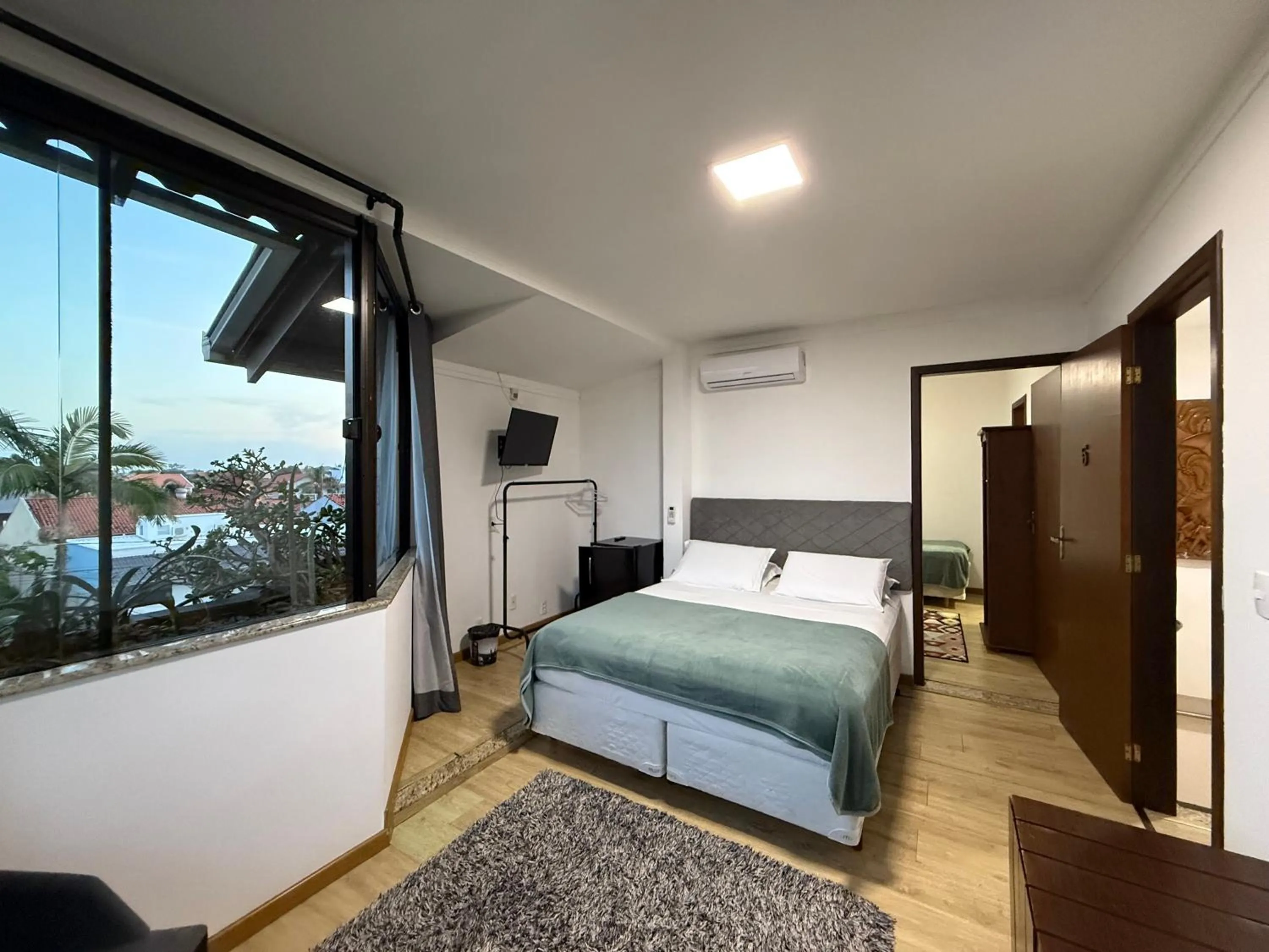 Bed in Pousada Casa da Praia